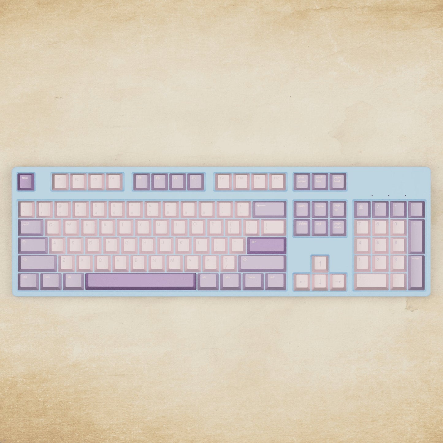 Alpha 108 - 100% Yam Mechanical Keyboard - Goblintechkeys