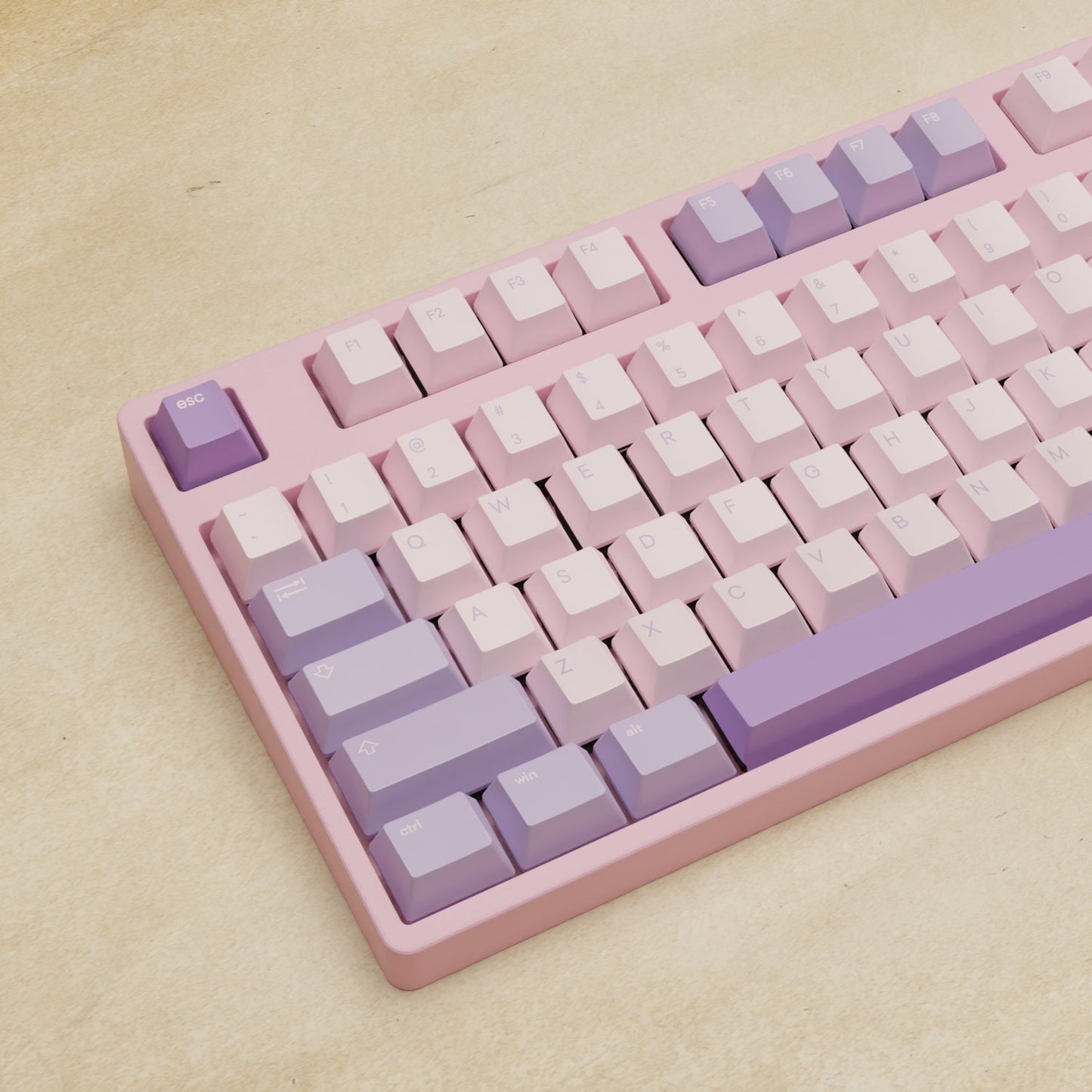 Alpha 108 - 100% Yam Mechanical Keyboard - Goblintechkeys