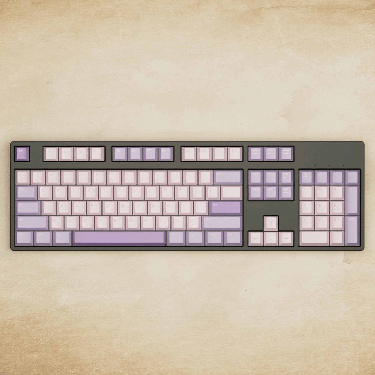 Alpha 108 - 100% Yam Mechanical Keyboard - Goblintechkeys