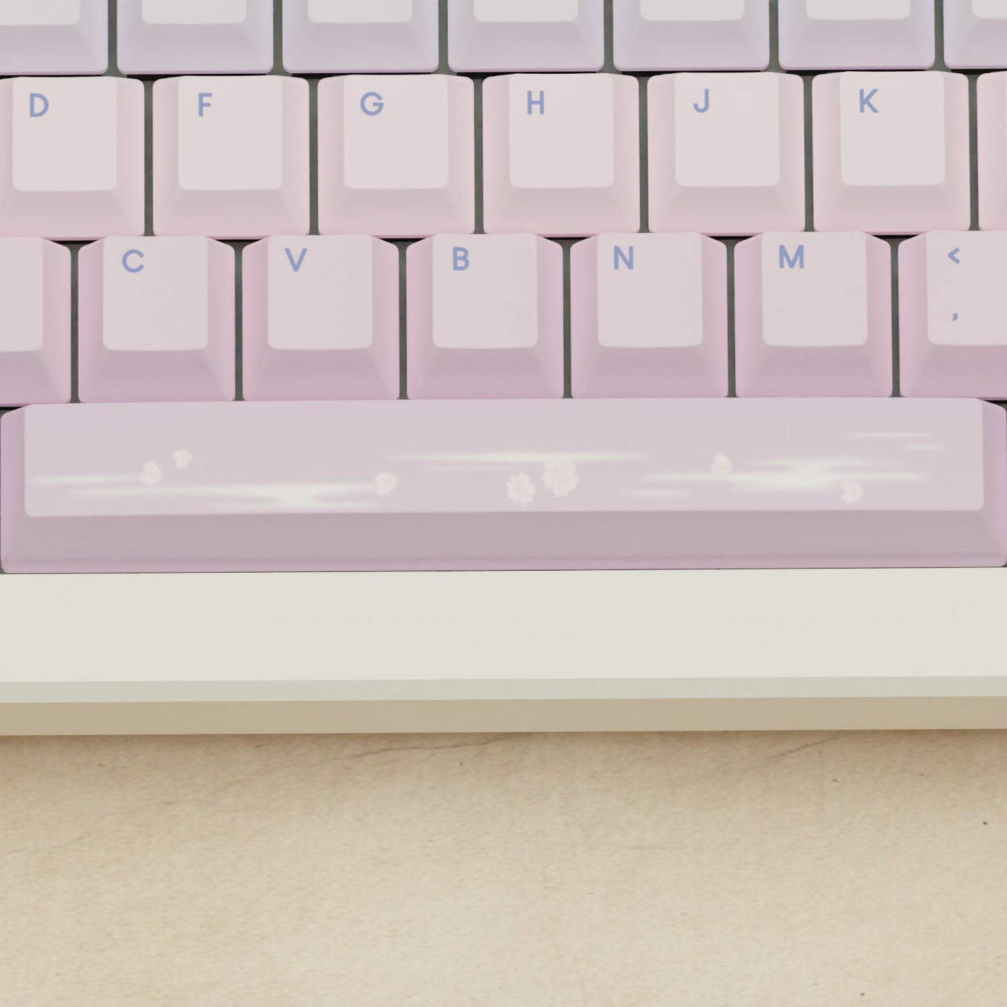Alpha 82 - 75% Aesthetic Sky Mechanical Keyboard - Goblintechkeys