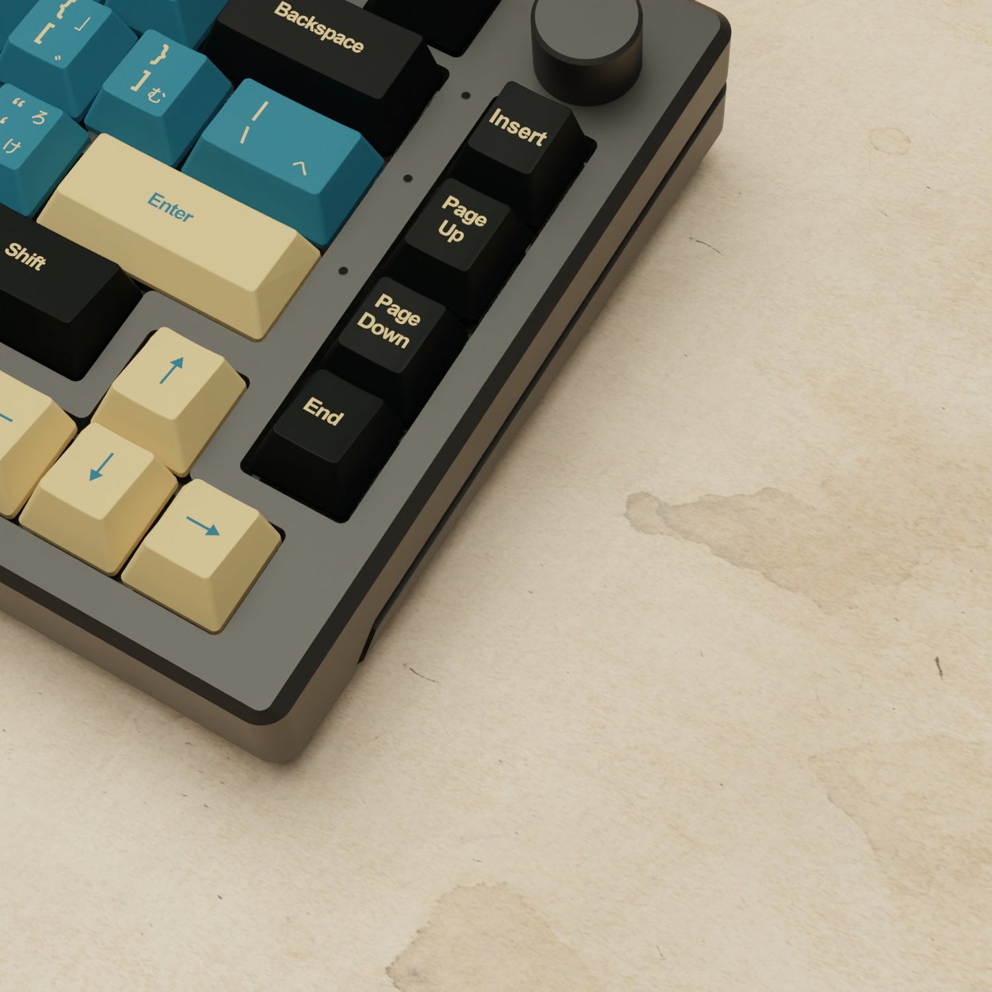Alpha 82 - 75% Blue Samurai Mechanical Keyboard - Goblintechkeys