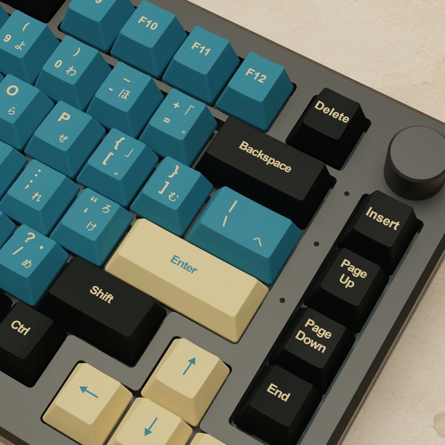 Alpha 82 - 75% Blue Samurai Mechanical Keyboard - Goblintechkeys