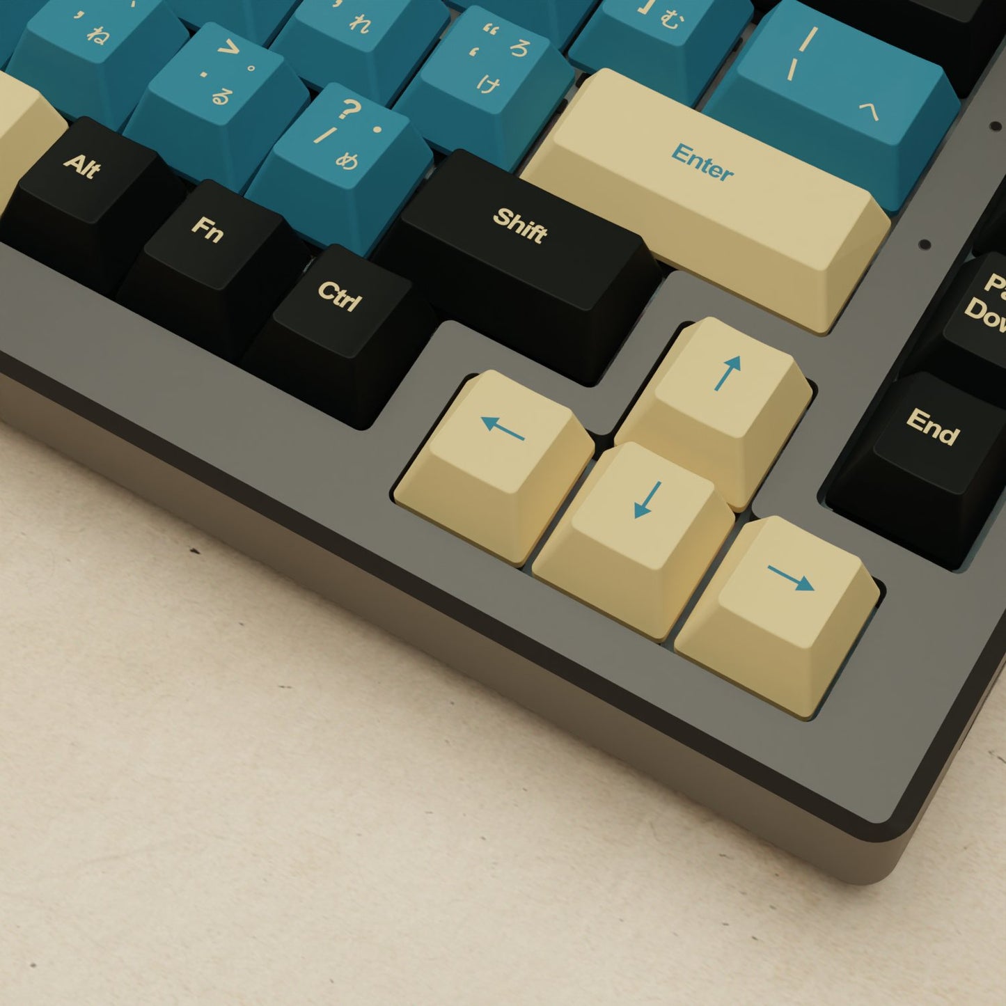Alpha 82 - 75% Blue Samurai Mechanical Keyboard - Goblintechkeys