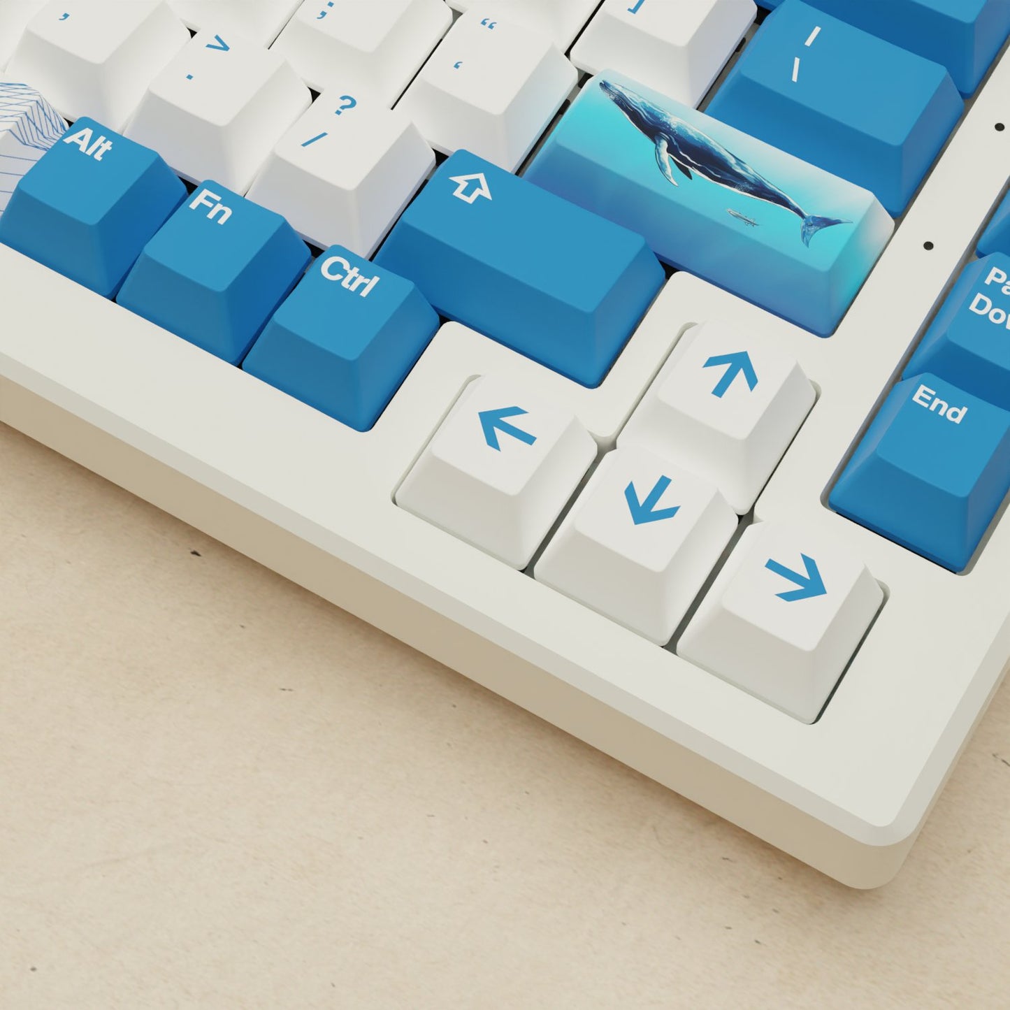 Alpha 82 - 75% Blue Whale Mechanical Keyboard - Goblintechkeys