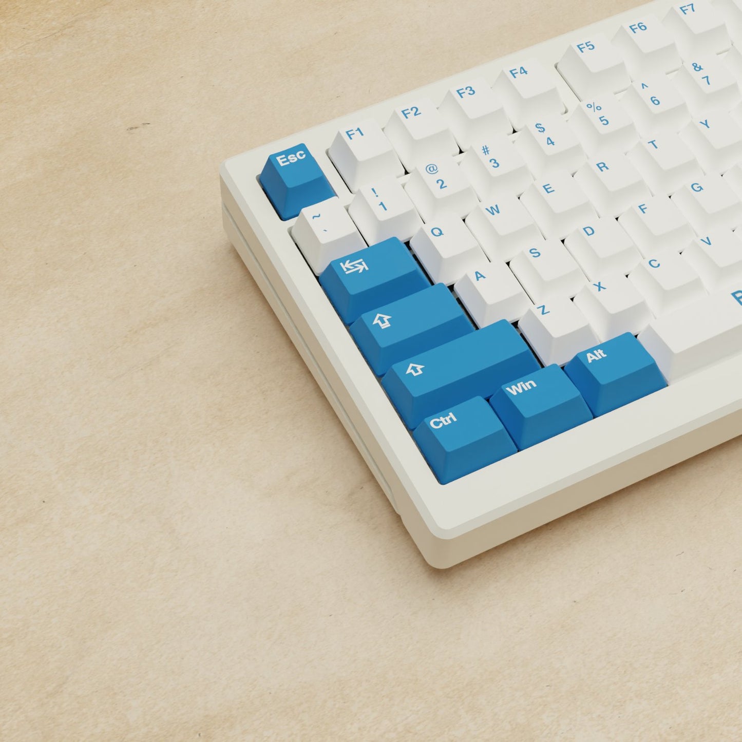 Alpha 82 - 75% Blue Whale Mechanical Keyboard - Goblintechkeys