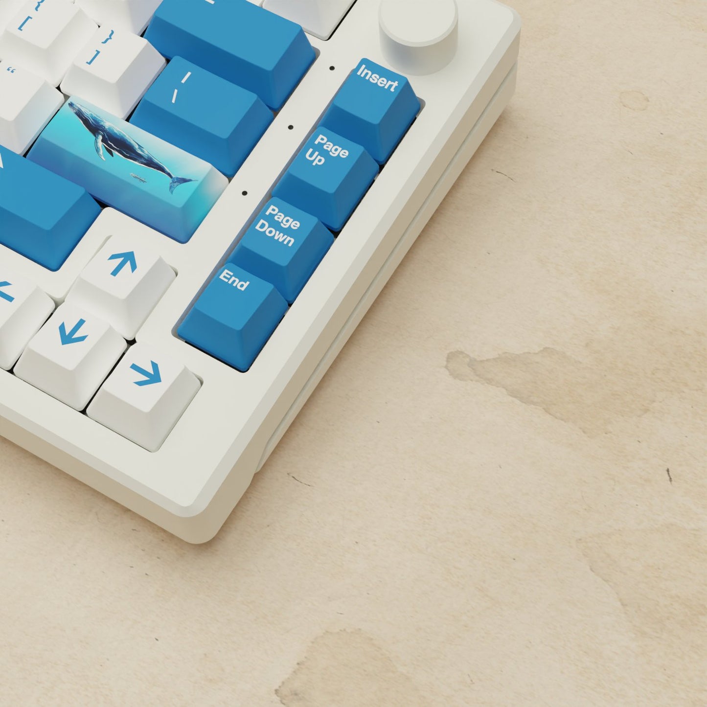 Alpha 82 - 75% Blue Whale Mechanical Keyboard - Goblintechkeys