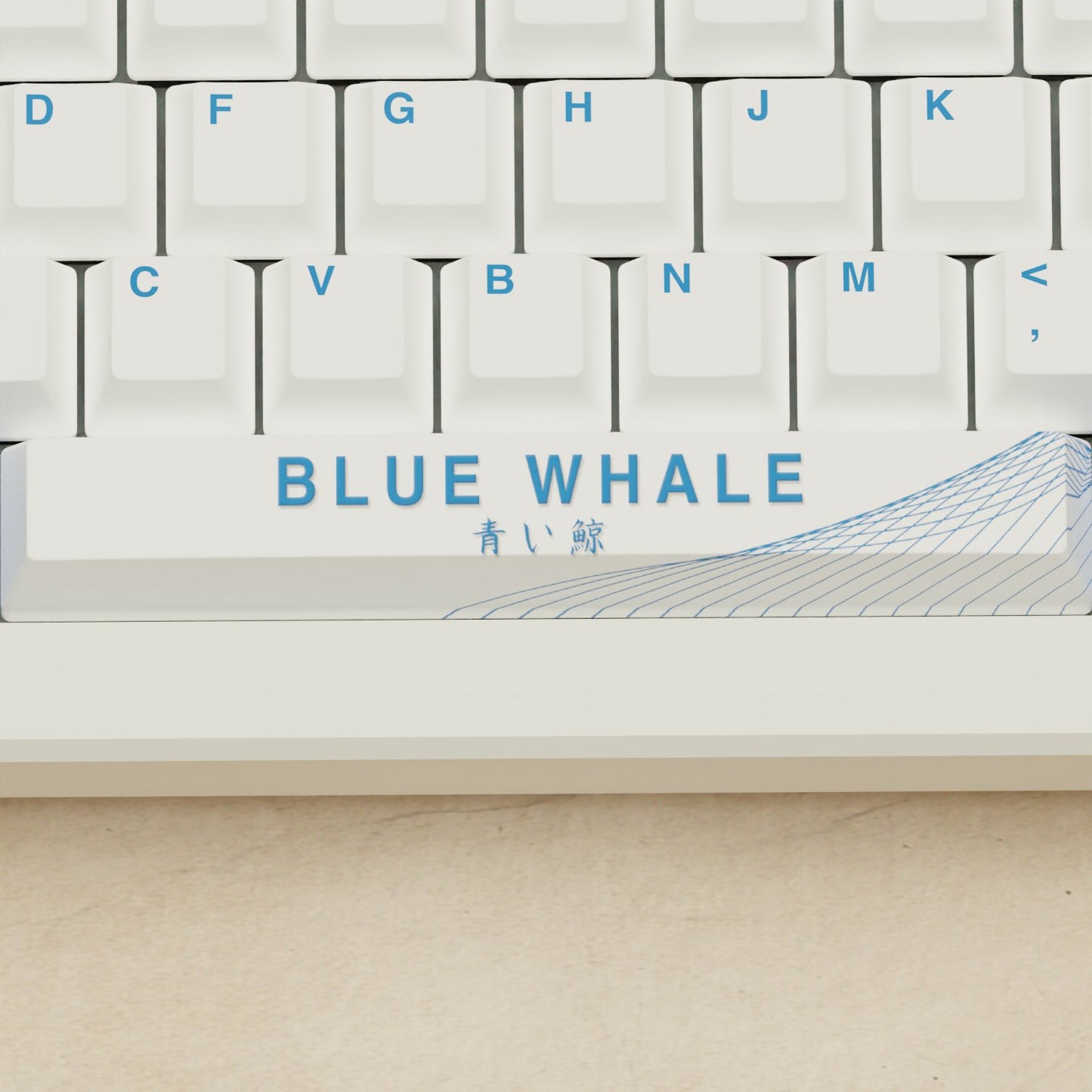 Alpha 82 - 75% Blue Whale Mechanical Keyboard - Goblintechkeys
