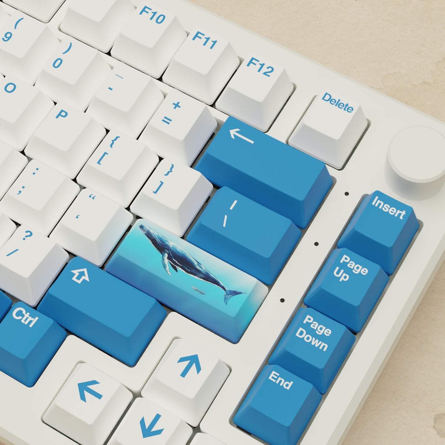 Alpha 82 - 75% Blue Whale Mechanical Keyboard - Goblintechkeys