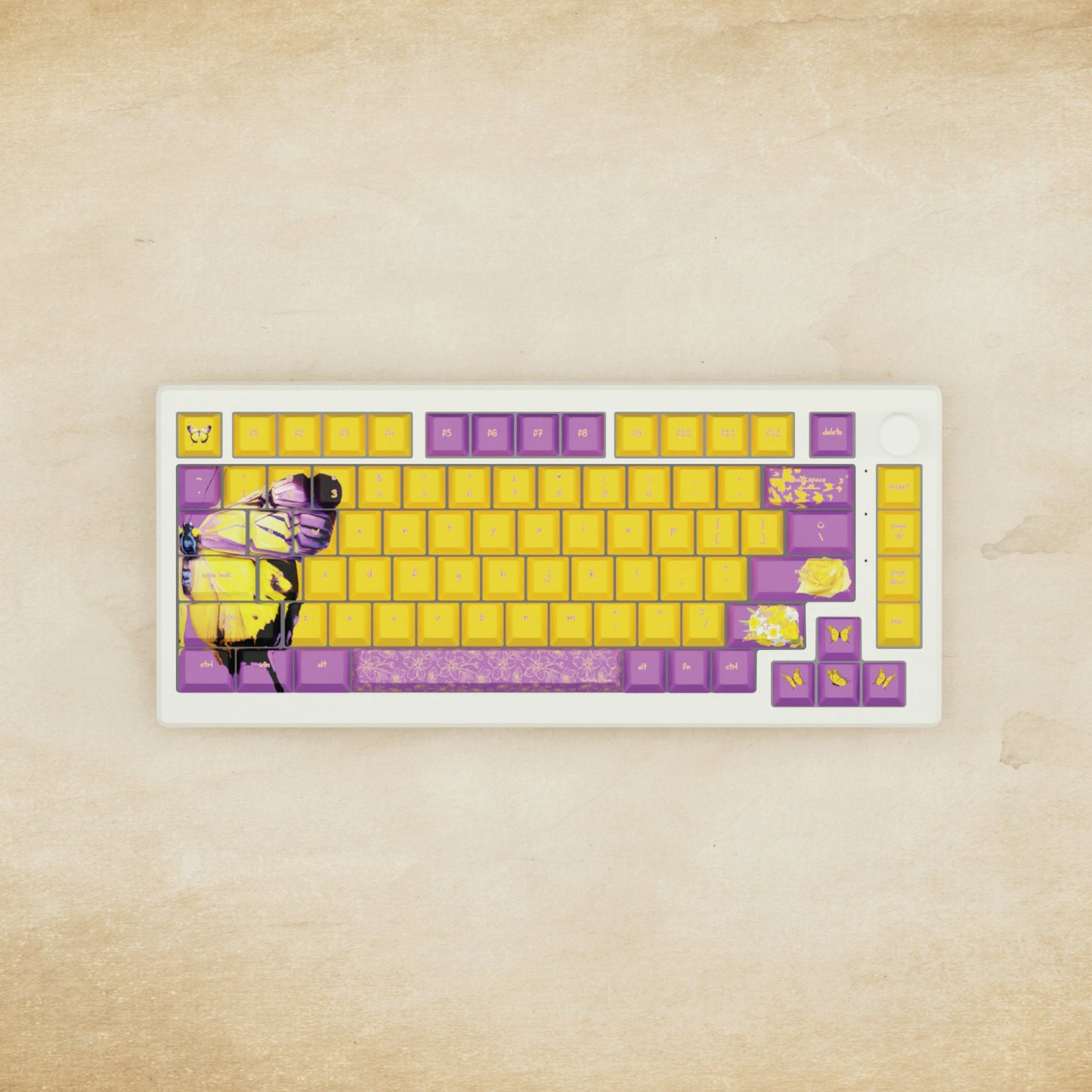 Alpha 82 - 75% Butterfly Mechanical Keyboard - Goblintechkeys