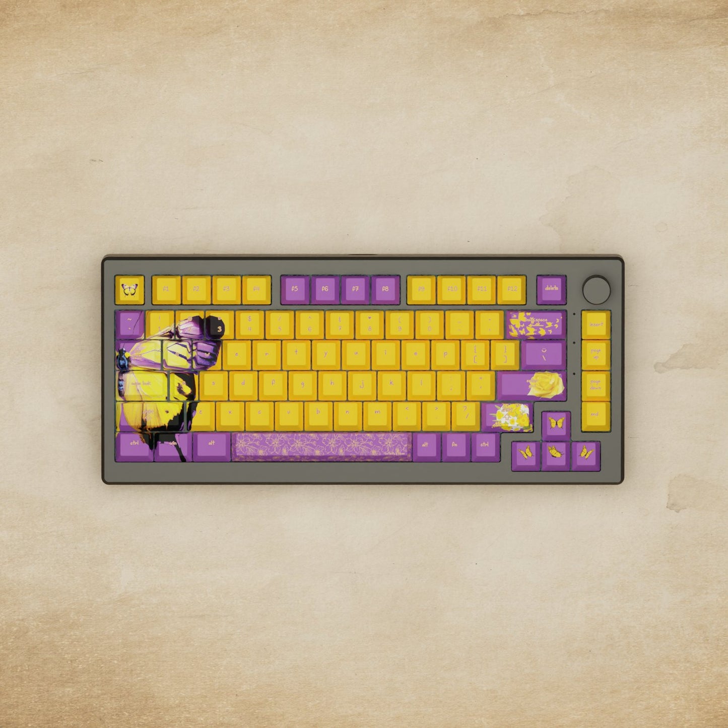 Alpha 82 - 75% Butterfly Mechanical Keyboard - Goblintechkeys
