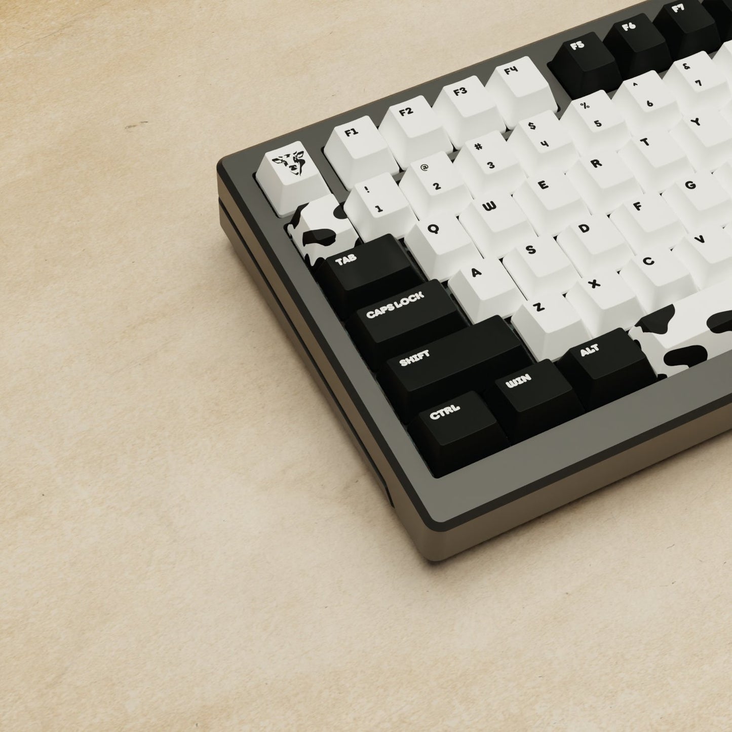 Alpha 82 - 75% Cow Mechanical Keyboard - Goblintechkeys
