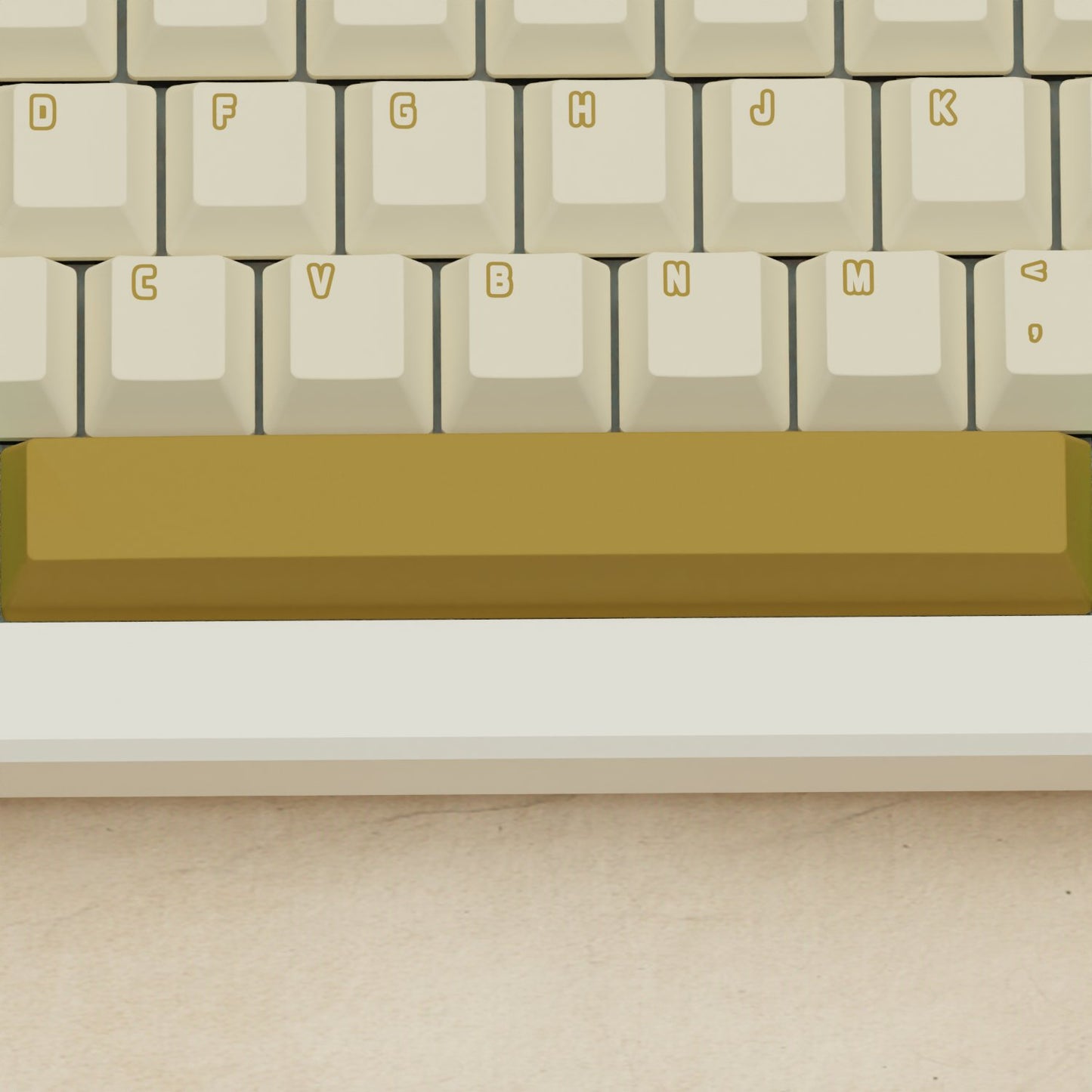 Alpha 82 - 75% Creamy Green Mechanical Keyboard - Goblintechkeys