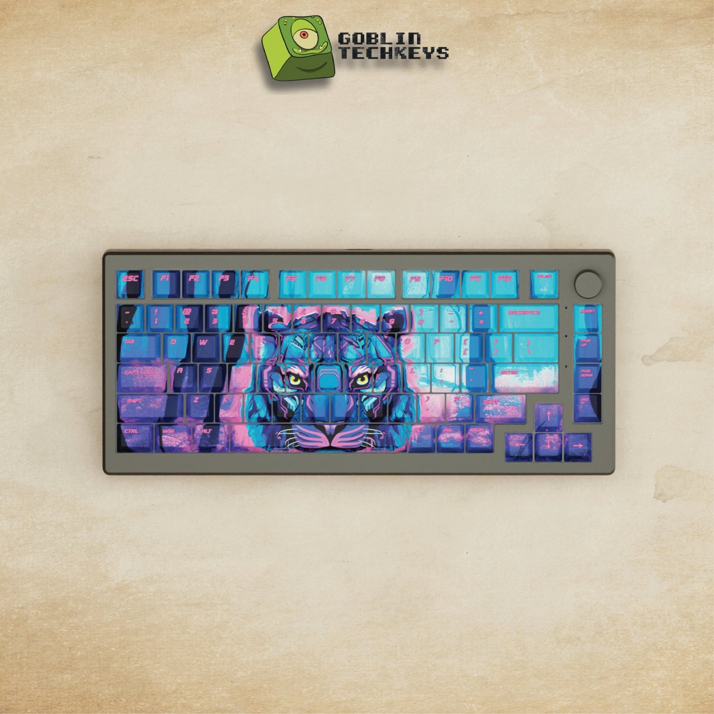 Alpha 82 - 75% CyberTiger Mechanical Keyboard - Goblintechkeys