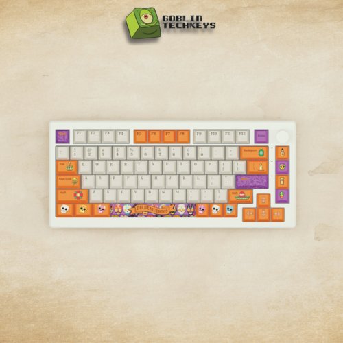 Alpha 82 - 75% Dia De Muertos Mechanical Keyboard - Goblintechkeys