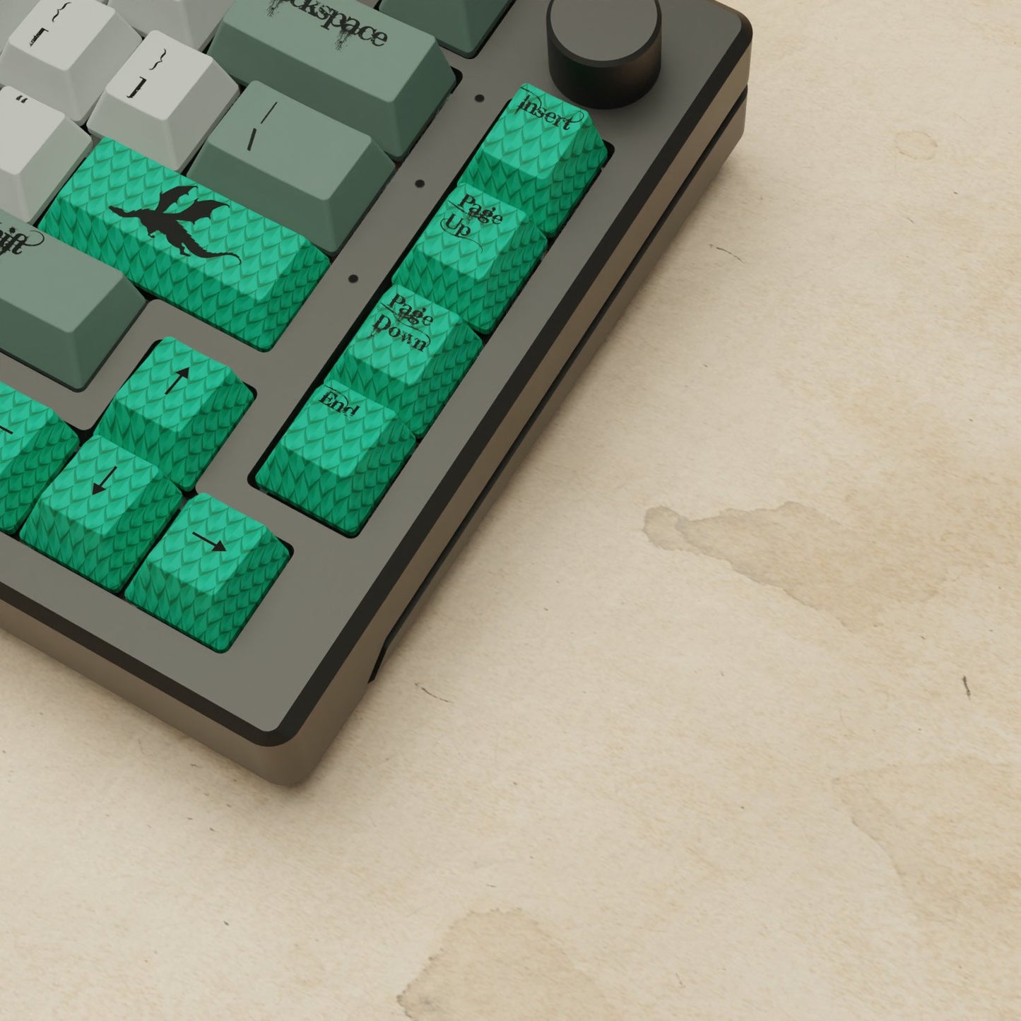 Alpha 82 - 75% Dragon Scale Mechanical Keyboard - Goblintechkeys