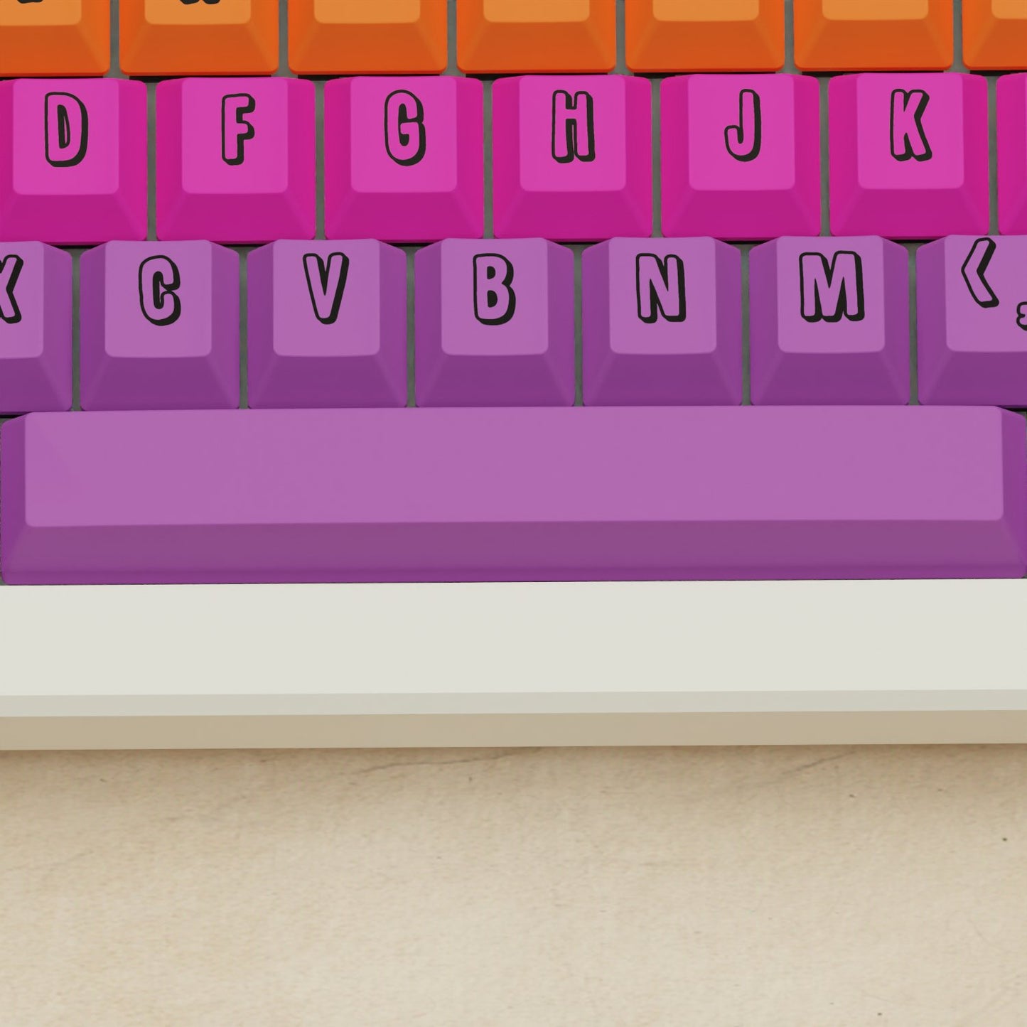 Alpha 82 - 75% Fruit Salad Mechanical Keyboard - Goblintechkeys