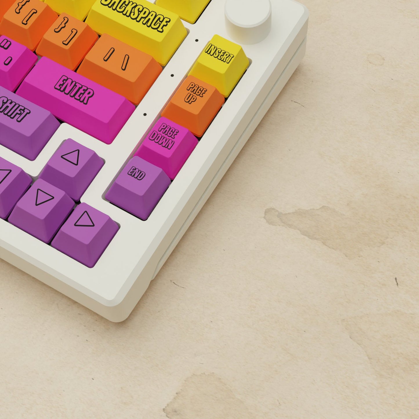 Alpha 82 - 75% Fruit Salad Mechanical Keyboard - Goblintechkeys