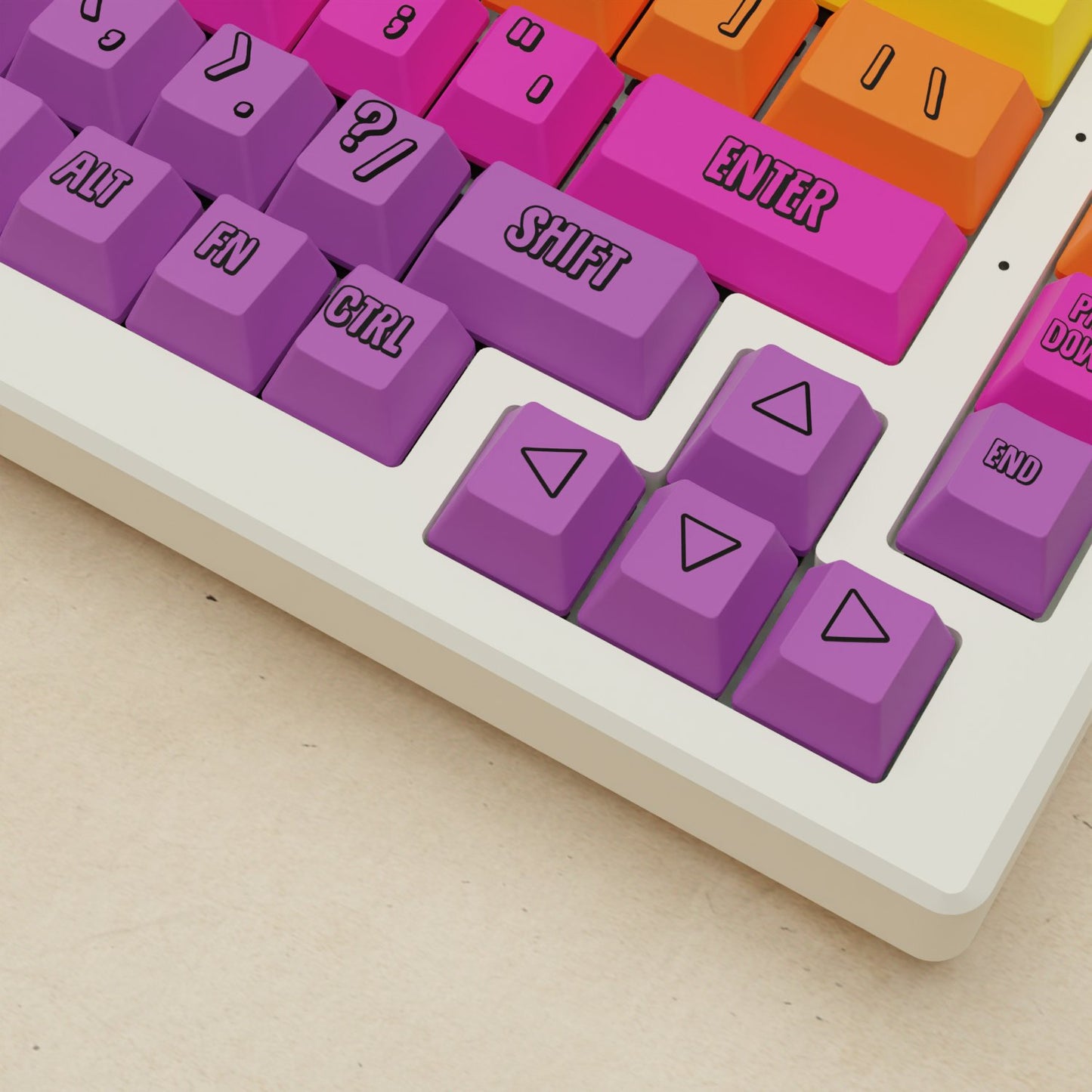 Alpha 82 - 75% Fruit Salad Mechanical Keyboard - Goblintechkeys