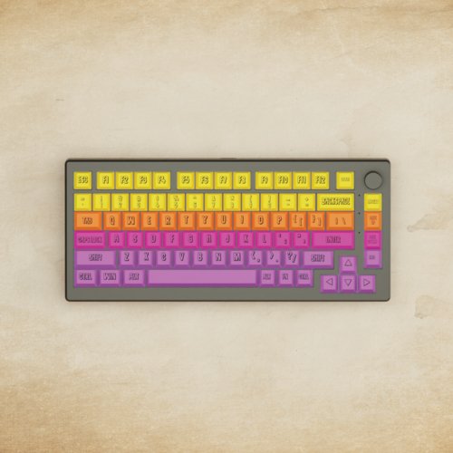 Alpha 82 - 75% Fruit Salad Mechanical Keyboard - Goblintechkeys