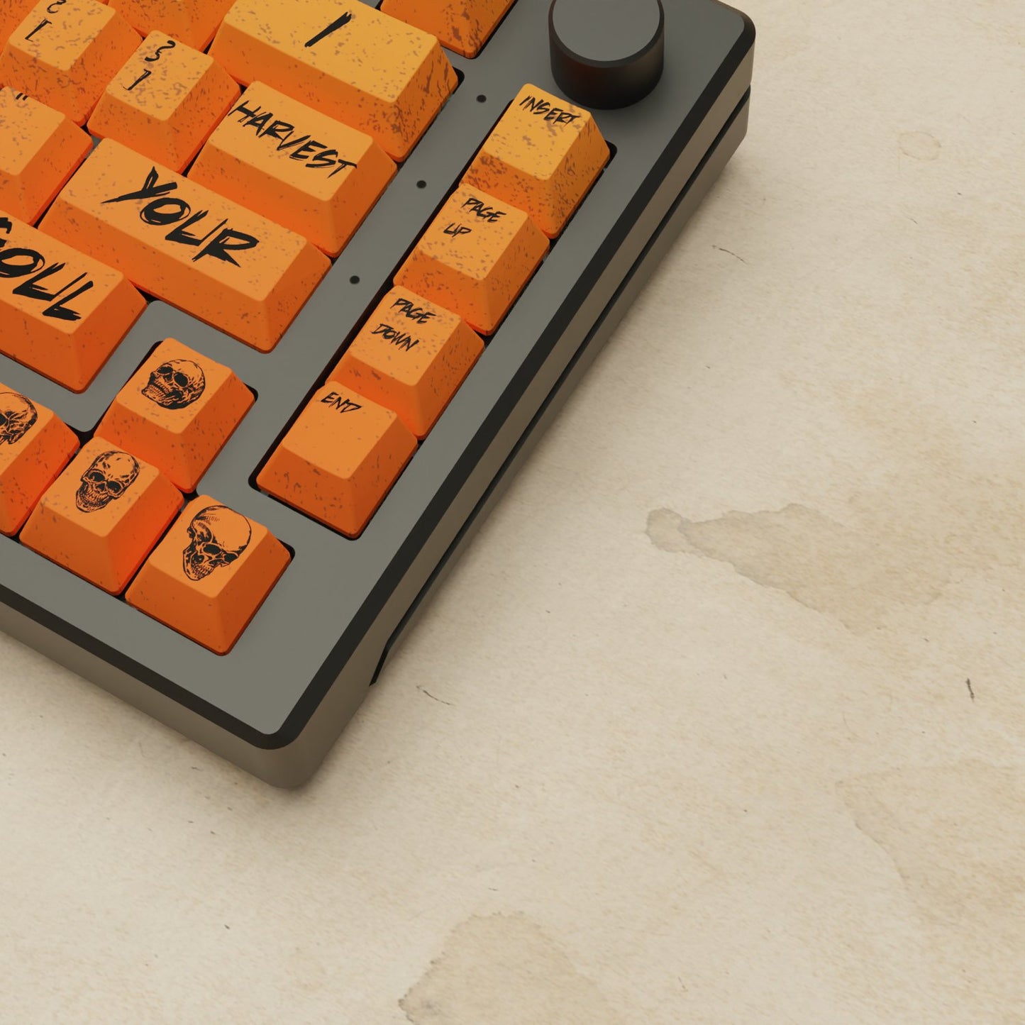 Alpha 82 - 75% Grim Reaper Mechanical Keyboard - Goblintechkeys