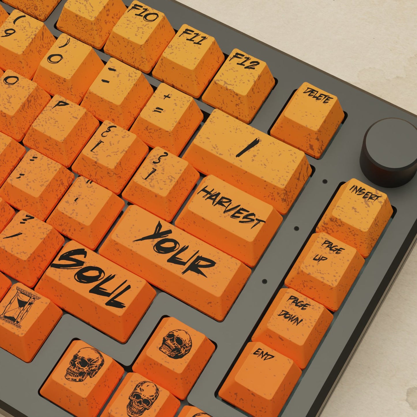 Alpha 82 - 75% Grim Reaper Mechanical Keyboard - Goblintechkeys