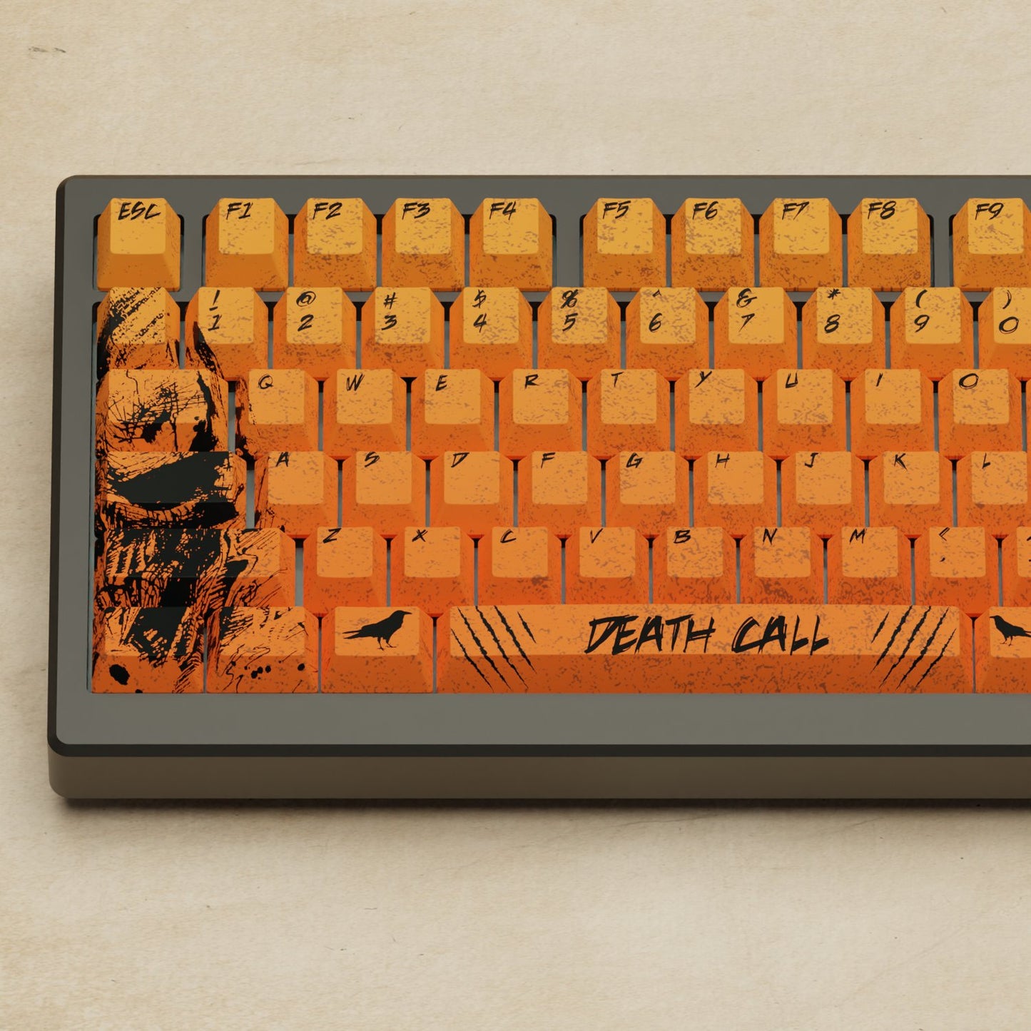 Alpha 82 - 75% Grim Reaper Mechanical Keyboard - Goblintechkeys