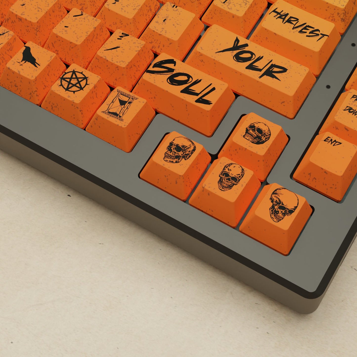 Alpha 82 - 75% Grim Reaper Mechanical Keyboard - Goblintechkeys