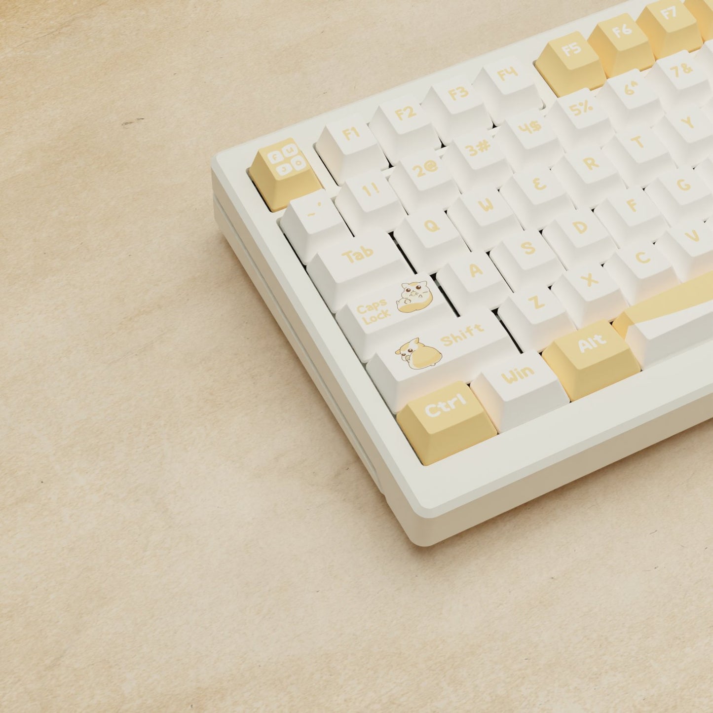 Alpha 82 - 75% Hamster Mechanical Keyboard - Goblintechkeys