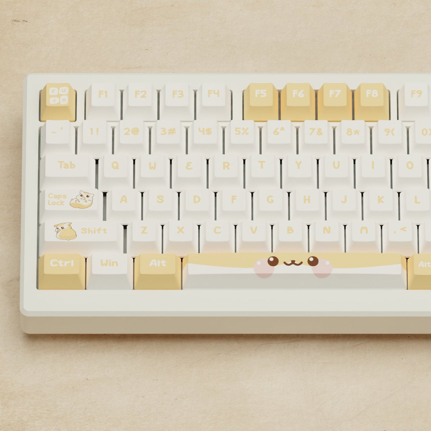 Alpha 82 - 75% Hamster Mechanical Keyboard - Goblintechkeys