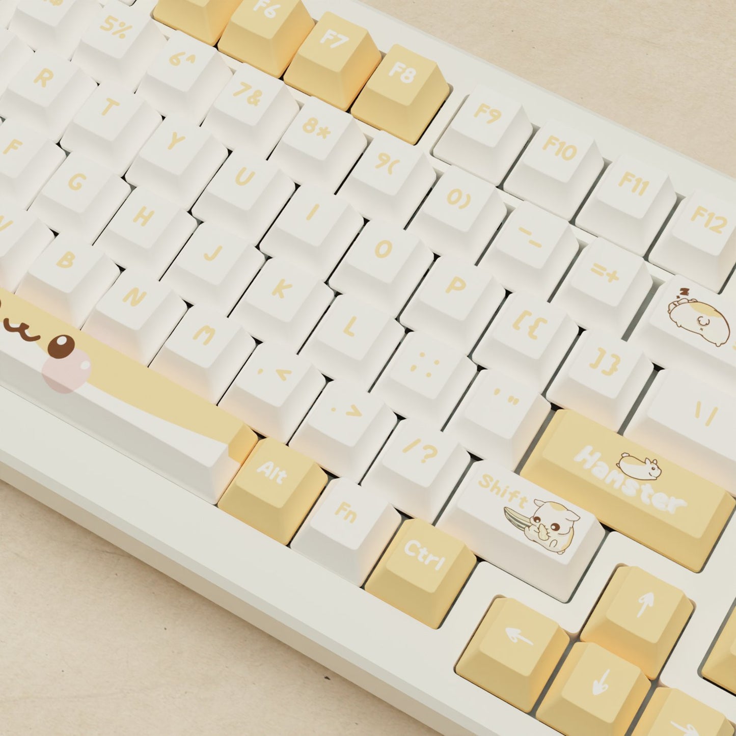 Alpha 82 - 75% Hamster Mechanical Keyboard - Goblintechkeys