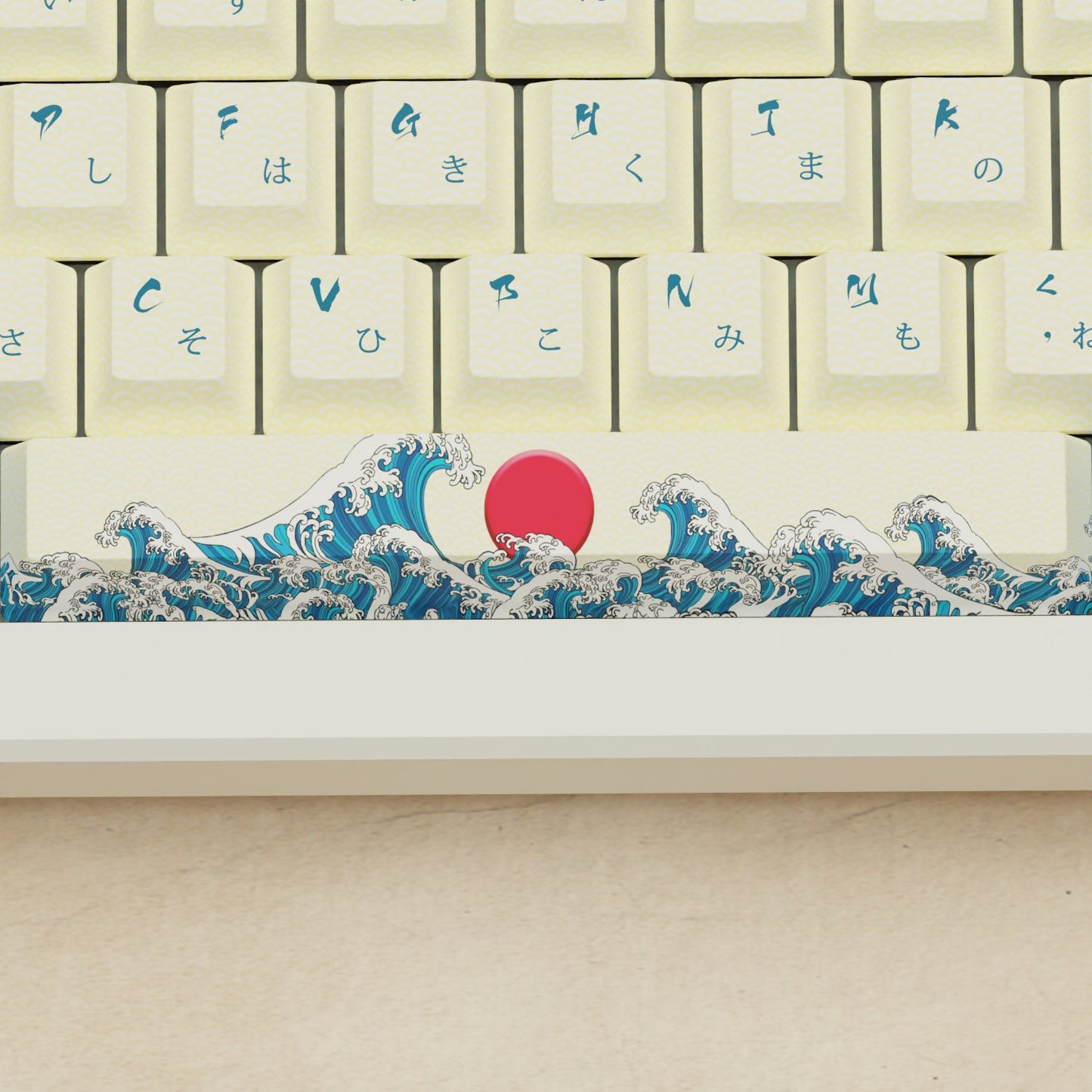 Alpha 82 - 75% Japanese Wave Mechanical Keyboard - Goblintechkeys