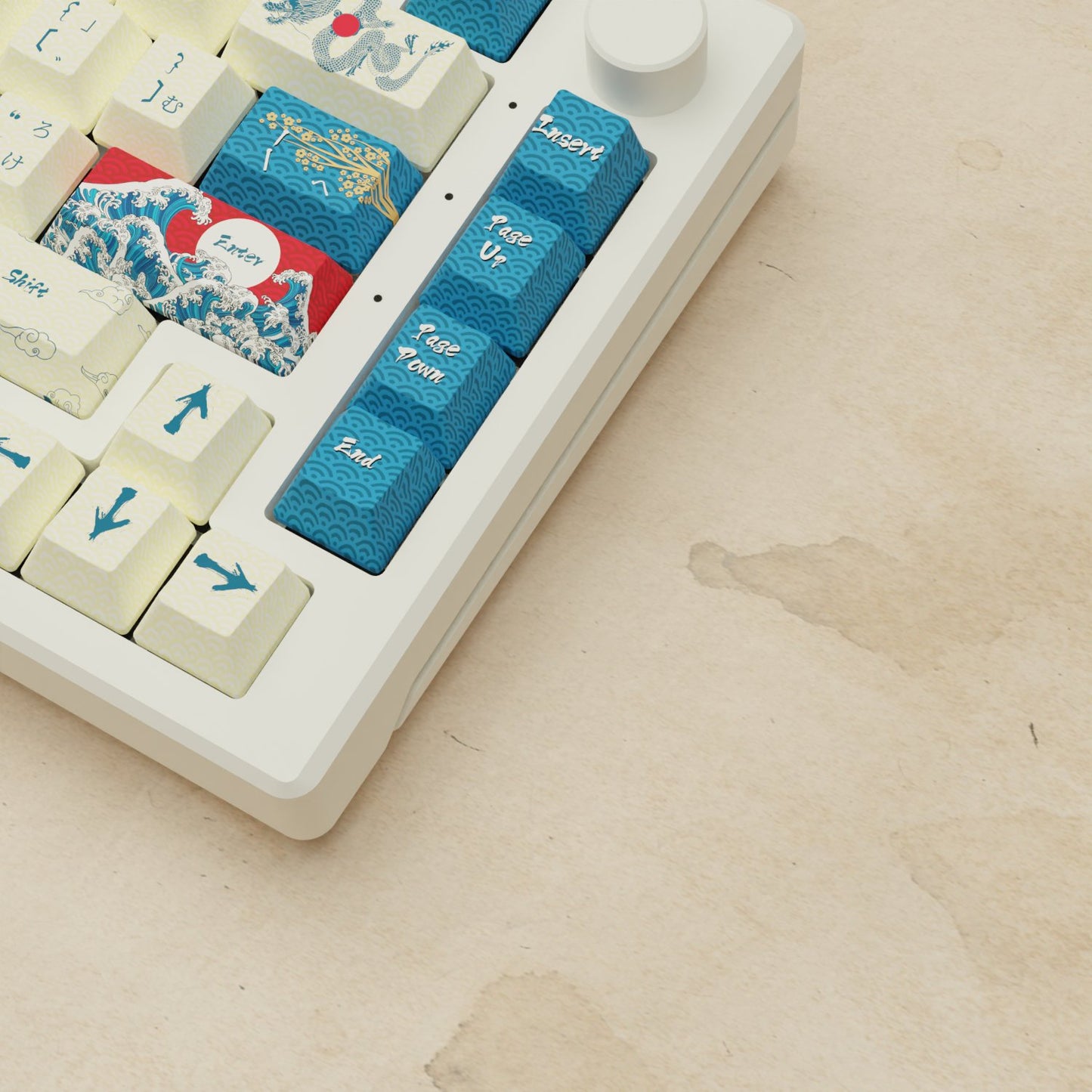 Alpha 82 - 75% Japanese Wave Mechanical Keyboard - Goblintechkeys