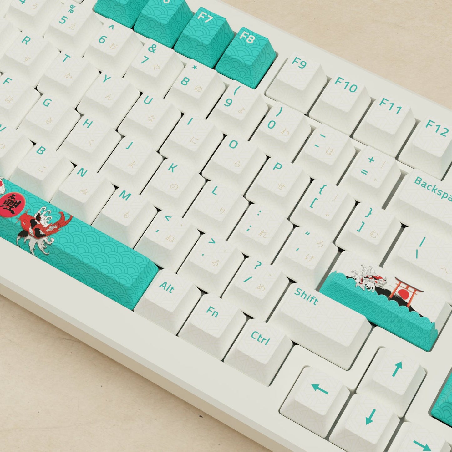 Alpha 82 - 75% Koi Mechanical Keyboard - Goblintechkeys