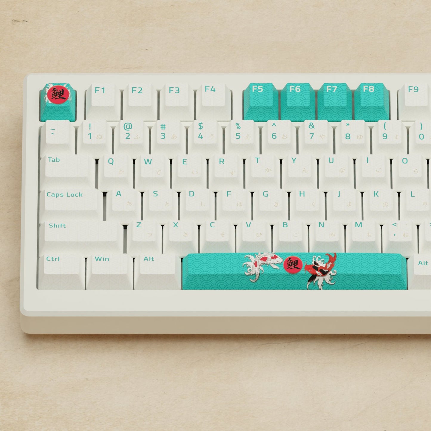 Alpha 82 - 75% Koi Mechanical Keyboard - Goblintechkeys