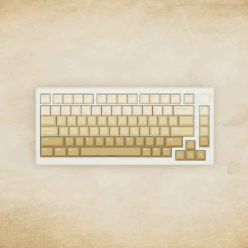Alpha 82 - 75% Latte Mechanical Keyboard - Goblintechkeys