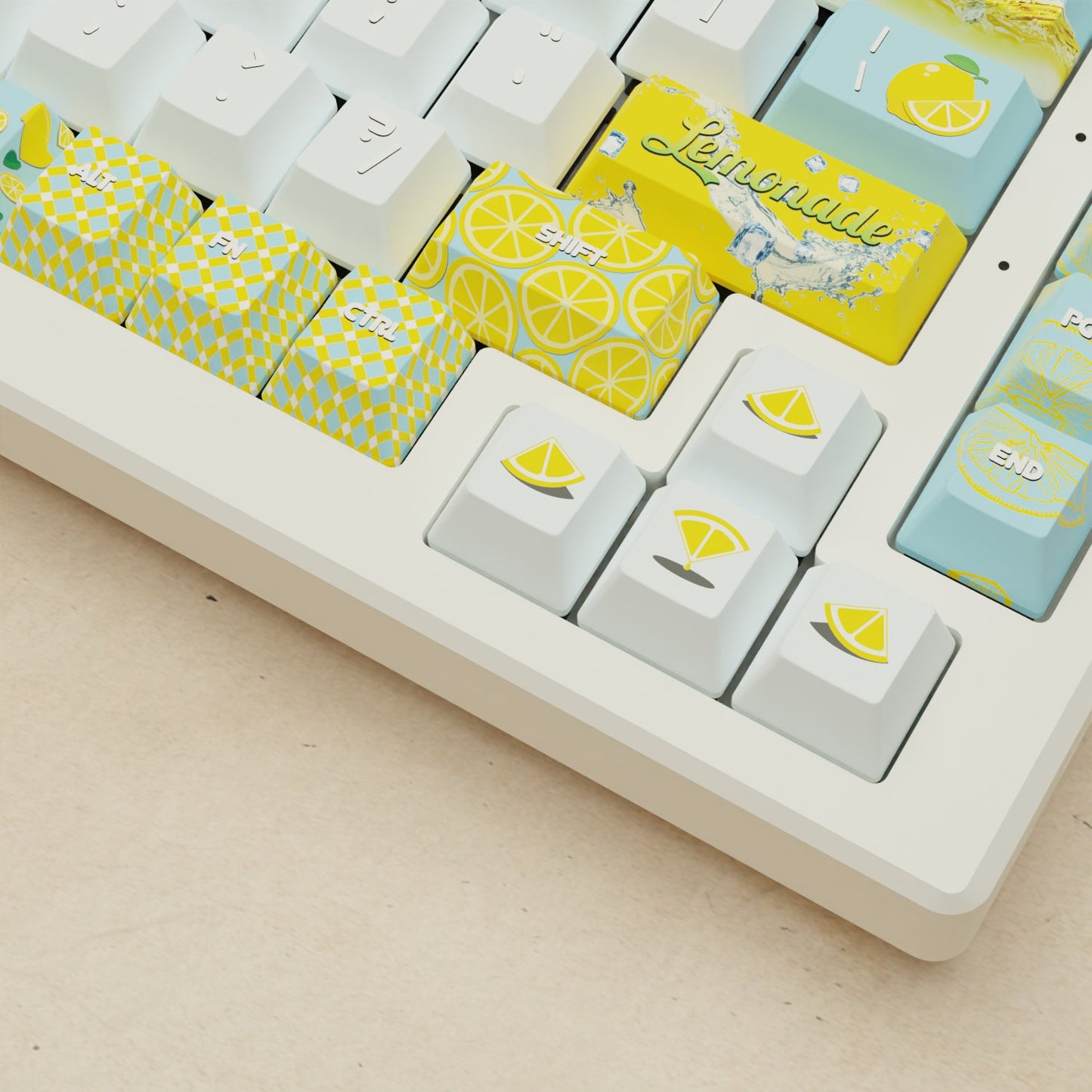 Alpha 82 - 75% Lemonade Mechanical Keyboard - Goblintechkeys