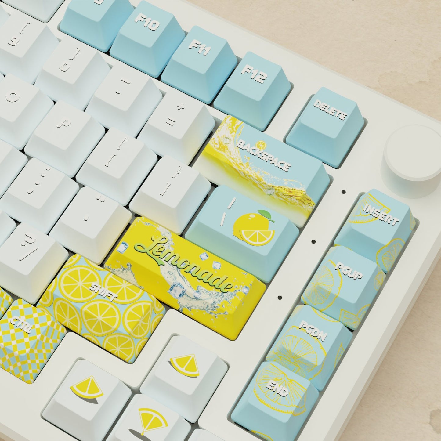 Alpha 82 - 75% Lemonade Mechanical Keyboard - Goblintechkeys