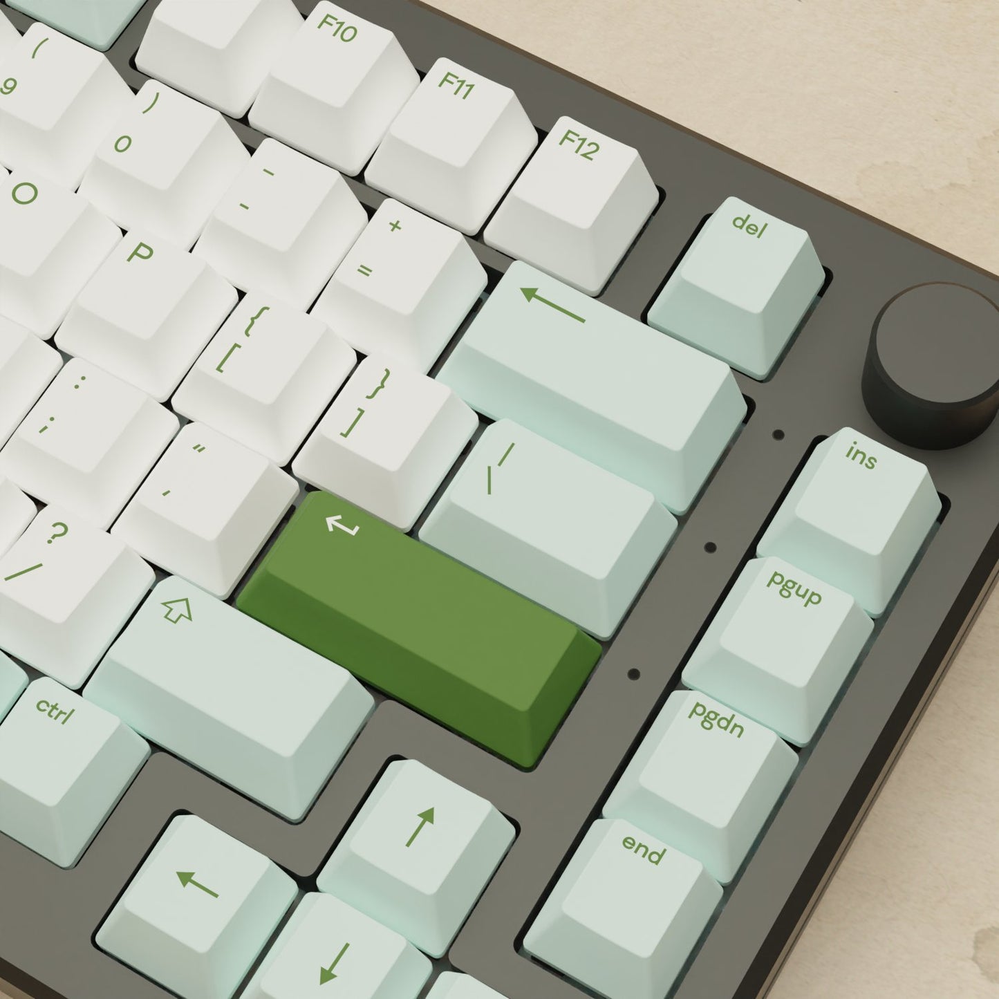Alpha 82 - 75% Matcha Mechanical Keyboard - Goblintechkeys