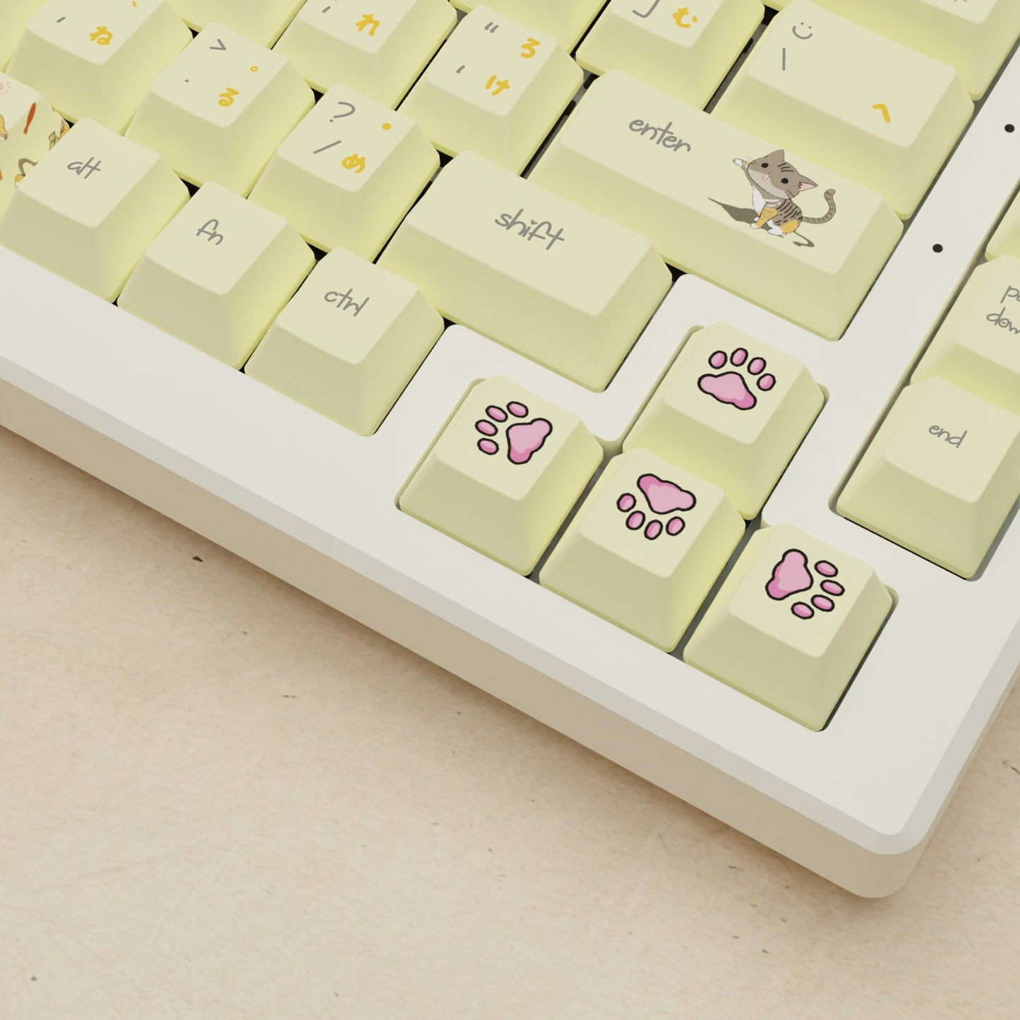 Alpha 82 - 75% Meowcaps Keyboard - Goblintechkeys