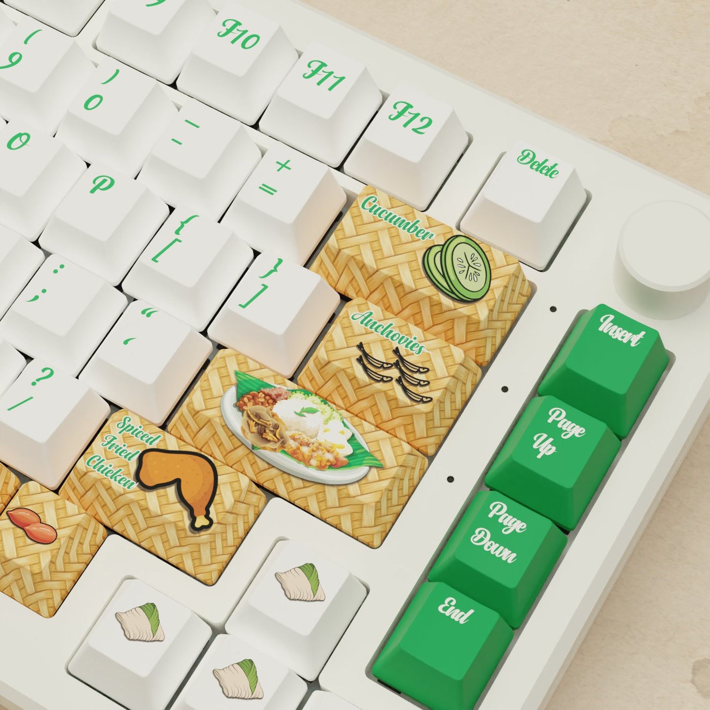 Alpha 82 - 75% Nasi Lemak Mechanical Keyboard - Goblintechkeys