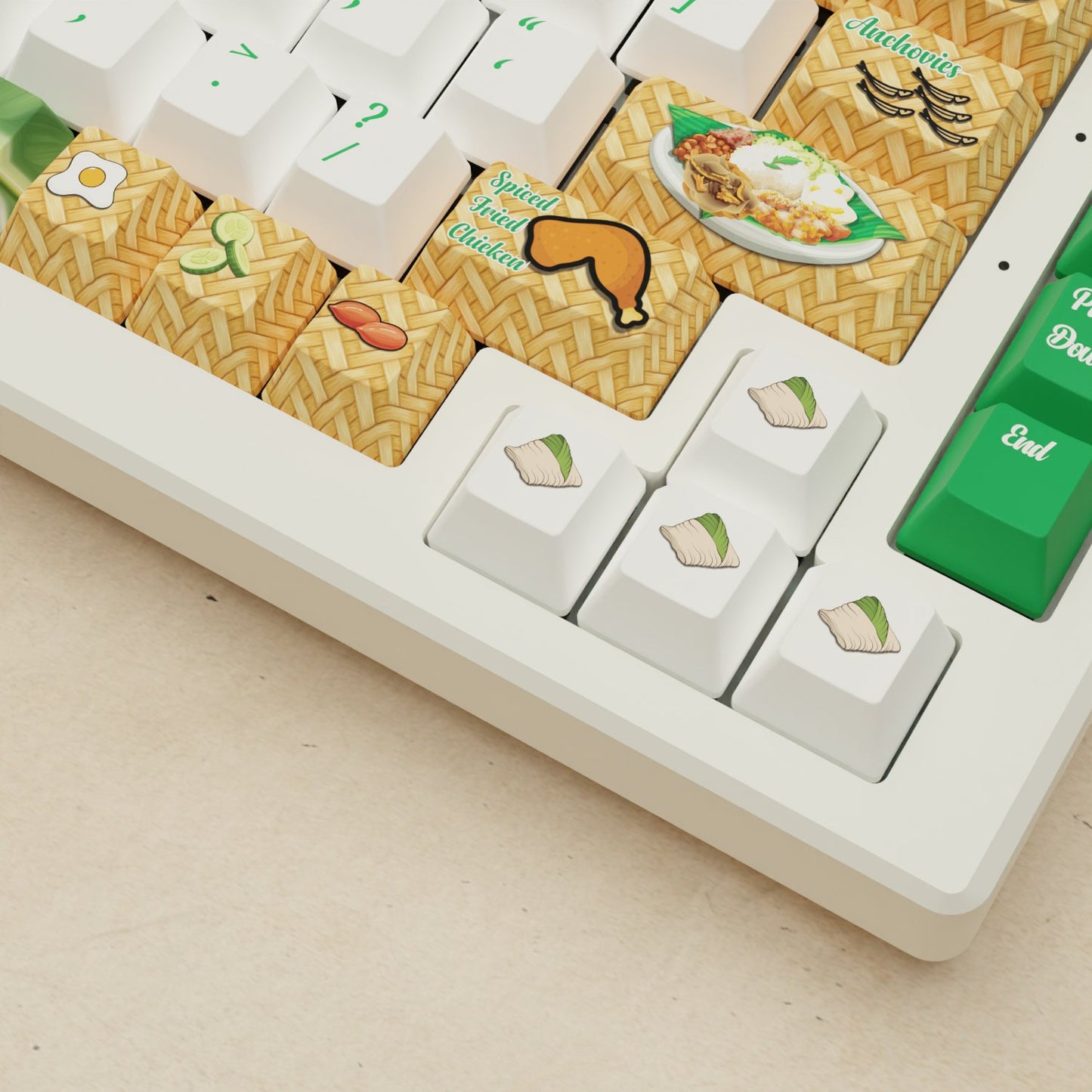 Alpha 82 - 75% Nasi Lemak Mechanical Keyboard - Goblintechkeys