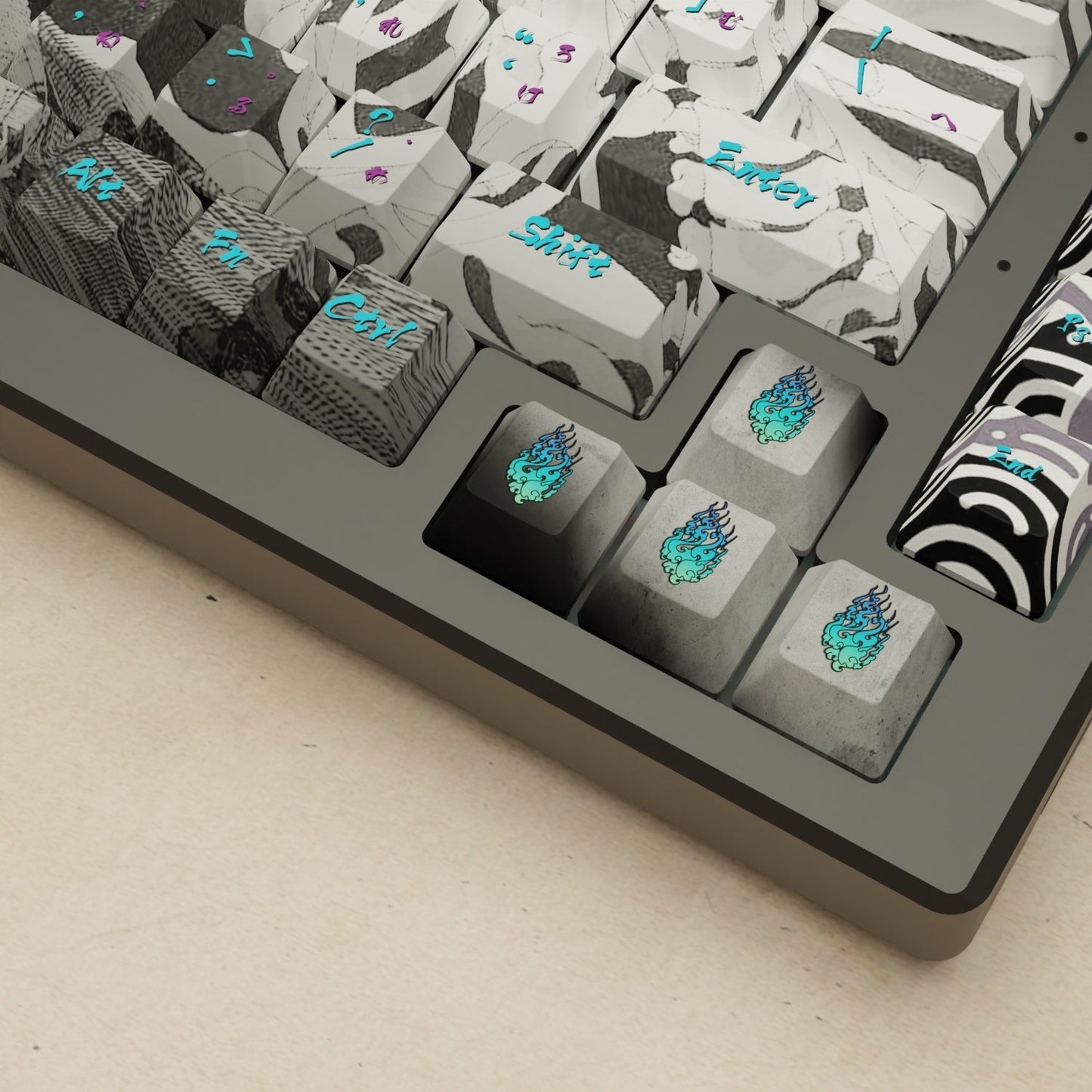 Alpha 82 - 75% Oni Mechanical Keyboard - Goblintechkeys