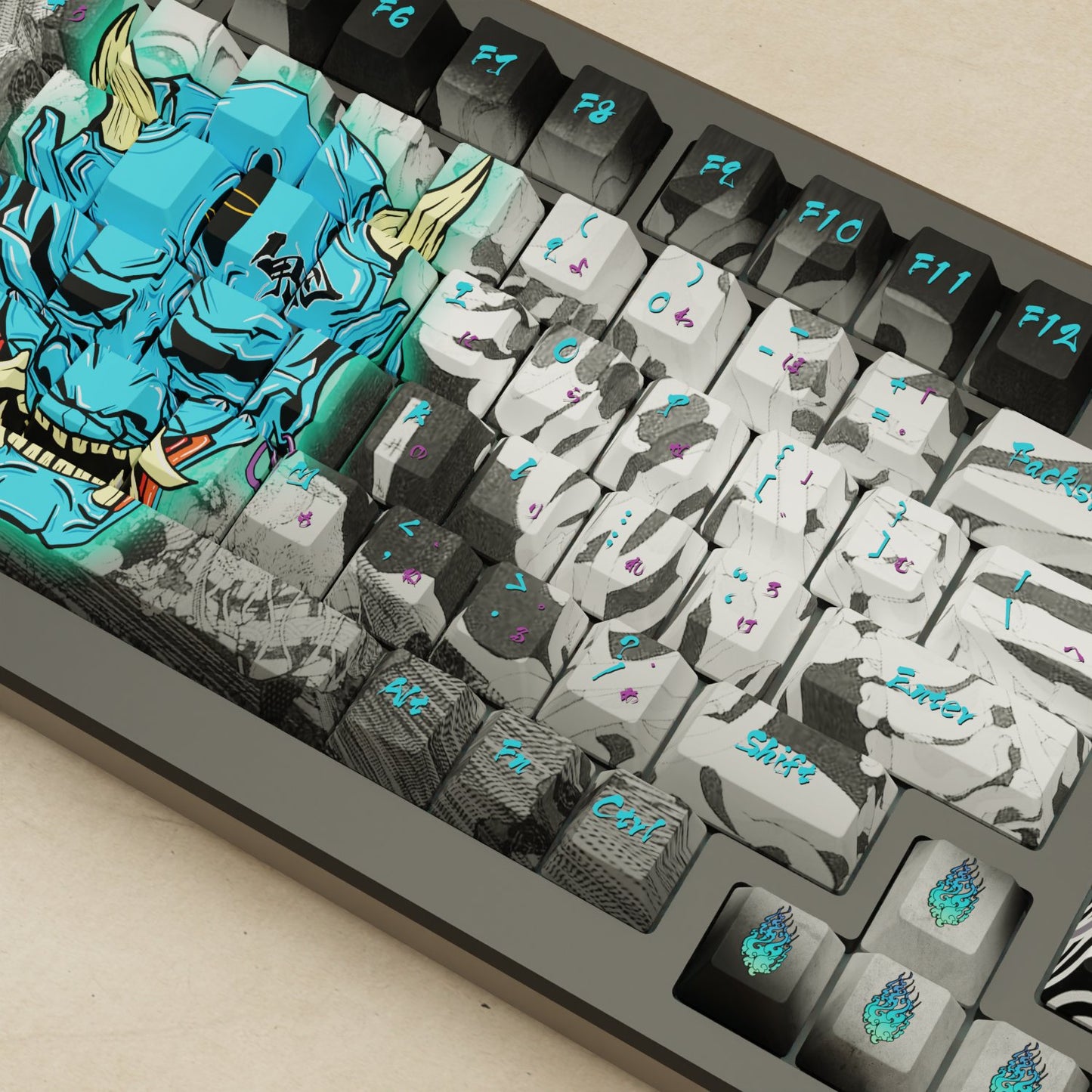 Alpha 82 - 75% Oni Mechanical Keyboard - Goblintechkeys