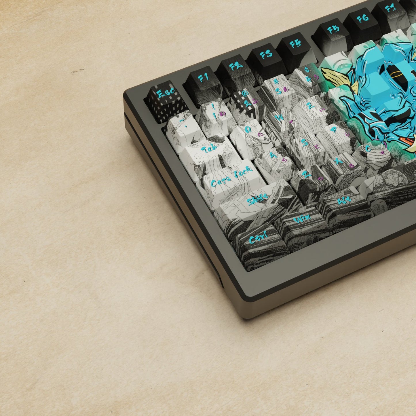 Alpha 82 - 75% Oni Mechanical Keyboard - Goblintechkeys