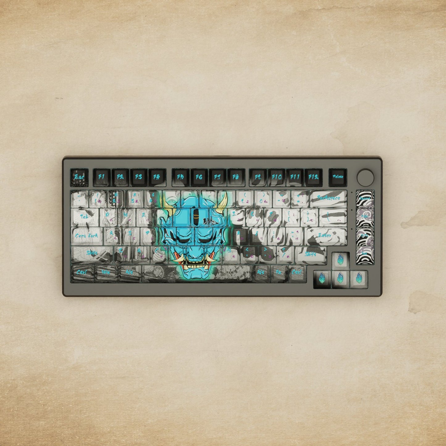 Alpha 82 - 75% Oni Mechanical Keyboard - Goblintechkeys