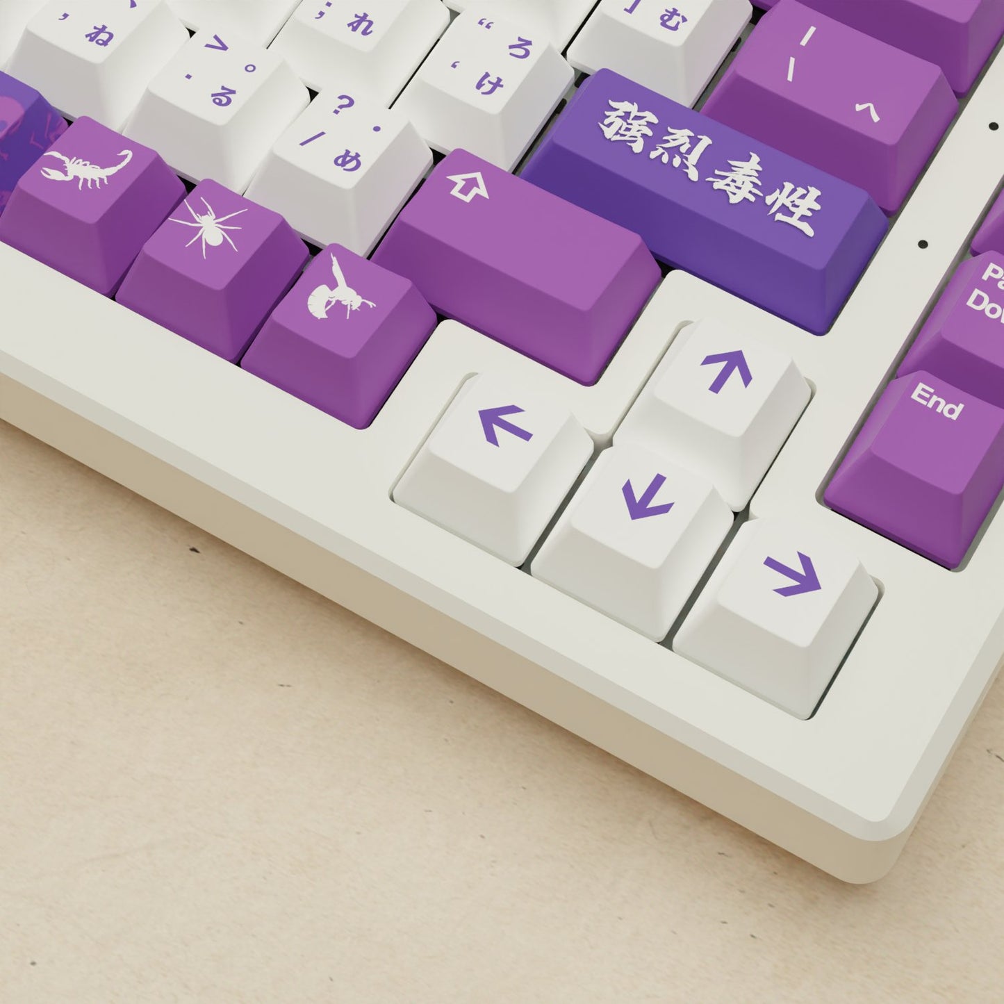 Alpha 82 - 75% Poison Mechanical Keyboard - Goblintechkeys