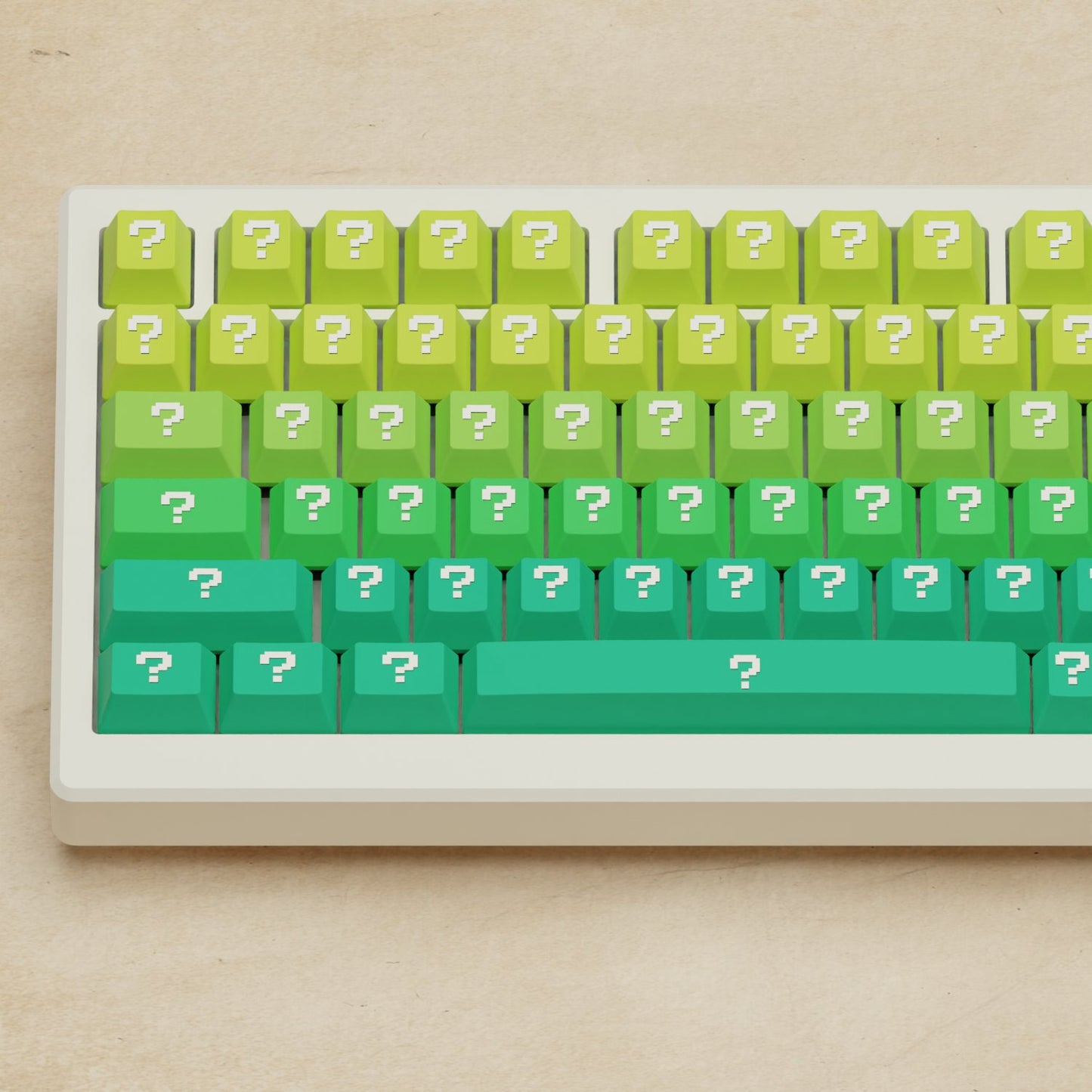 Alpha 82 - 75% Question Mechanical Keyboard - Goblintechkeys
