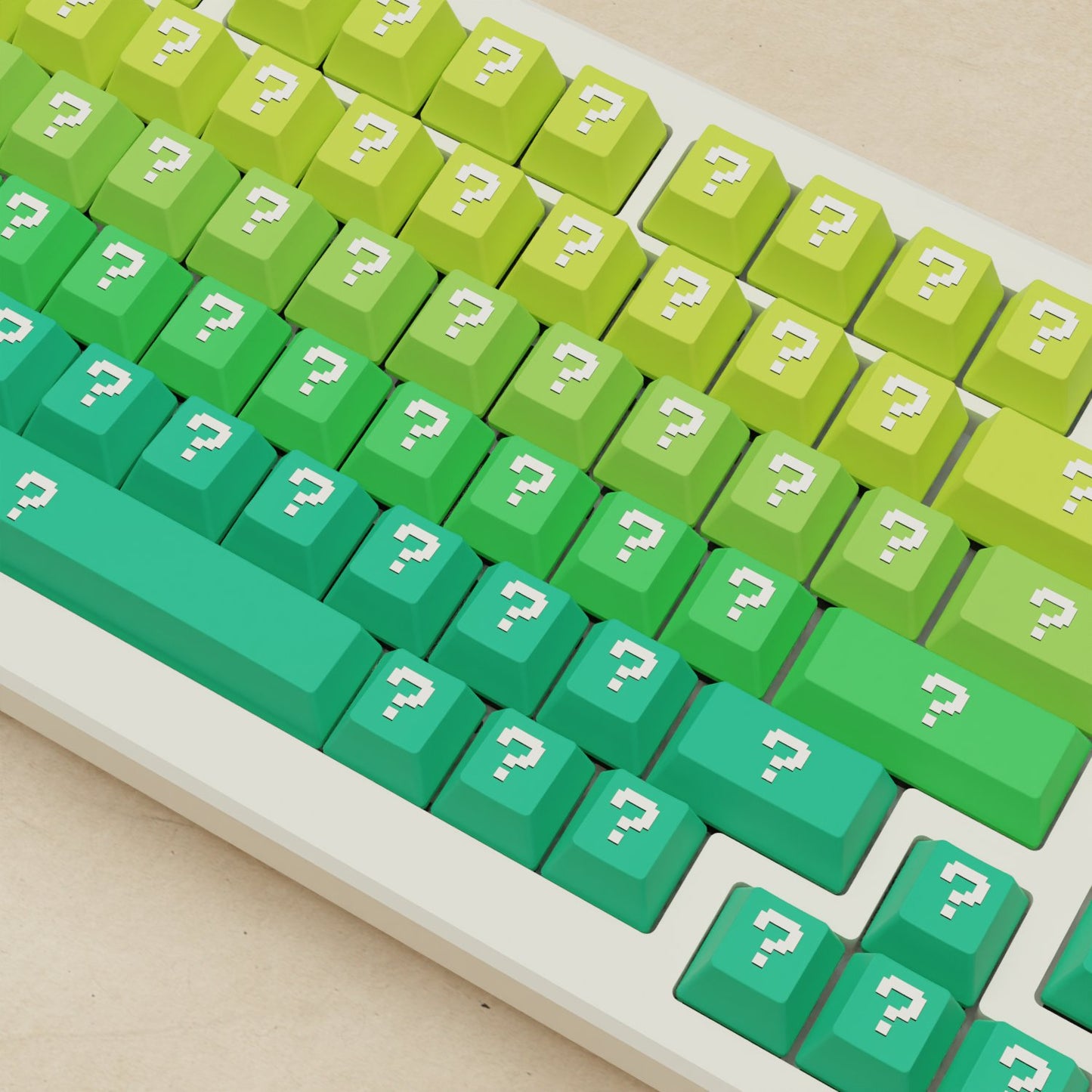 Alpha 82 - 75% Question Mechanical Keyboard - Goblintechkeys