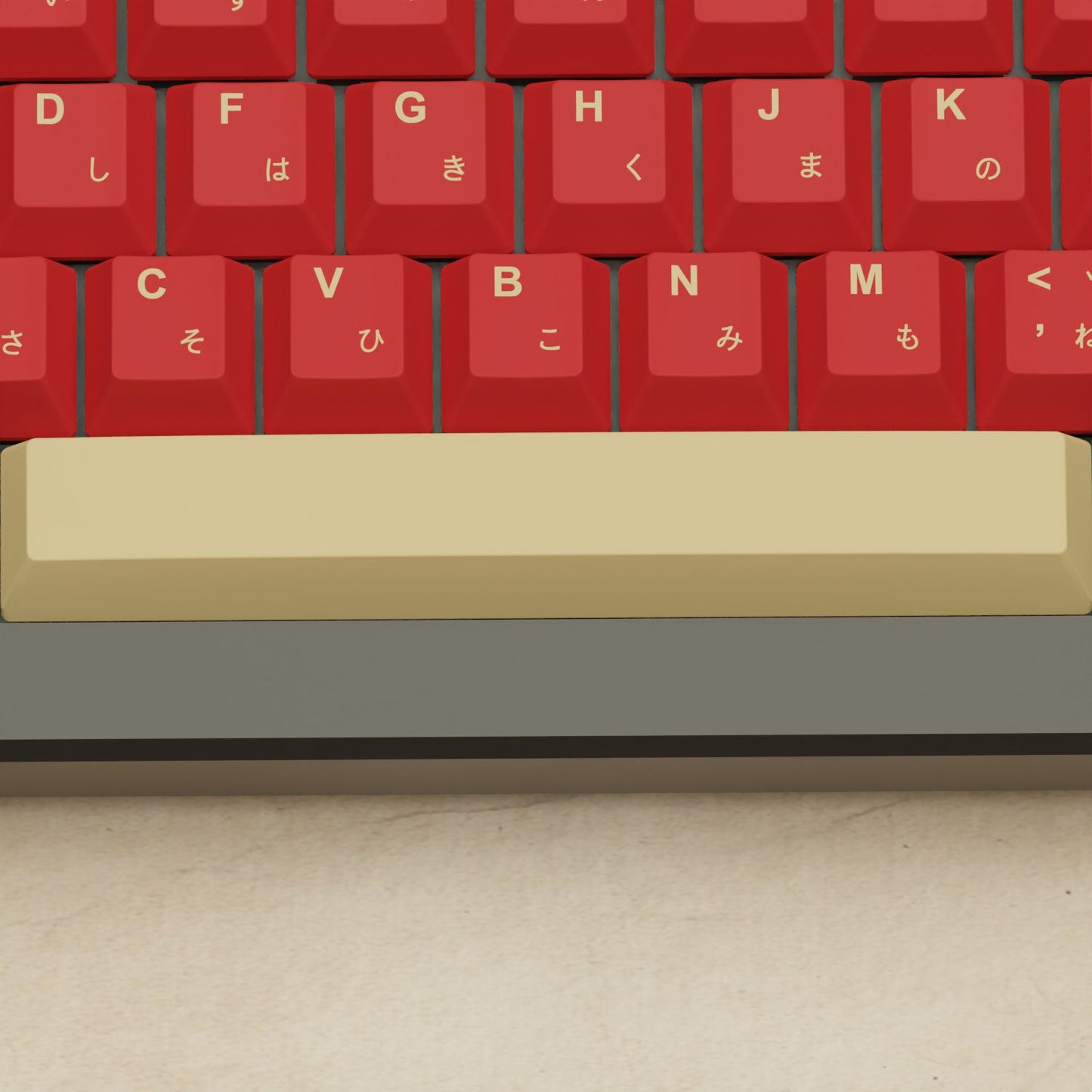 Alpha 82 - 75% Red Samurai Mechanical Keyboard - Goblintechkeys
