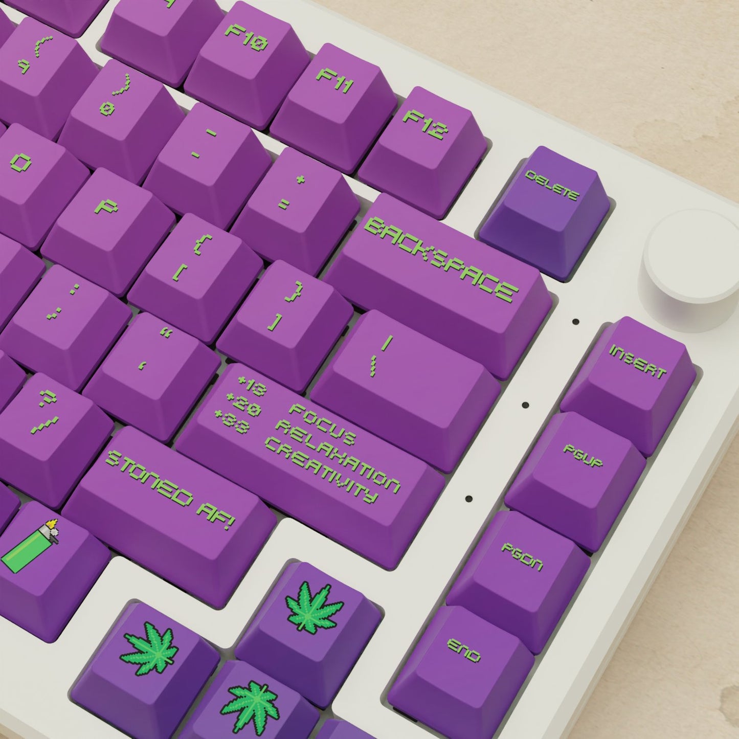 Alpha 82 - 75% Stoner Mechanical Keyboard - Goblintechkeys